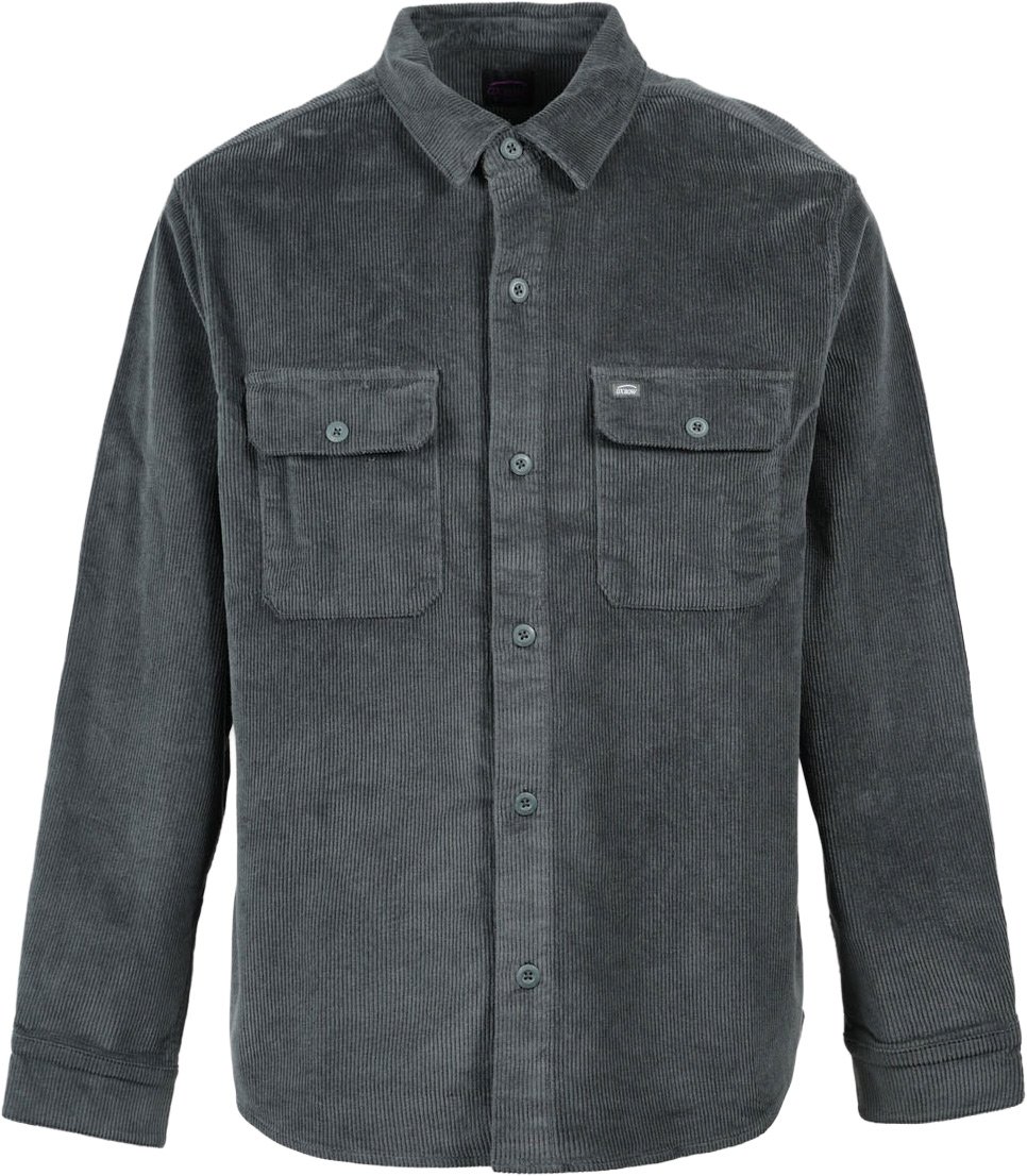 Cord Overshirt M Pewter + Oxbow