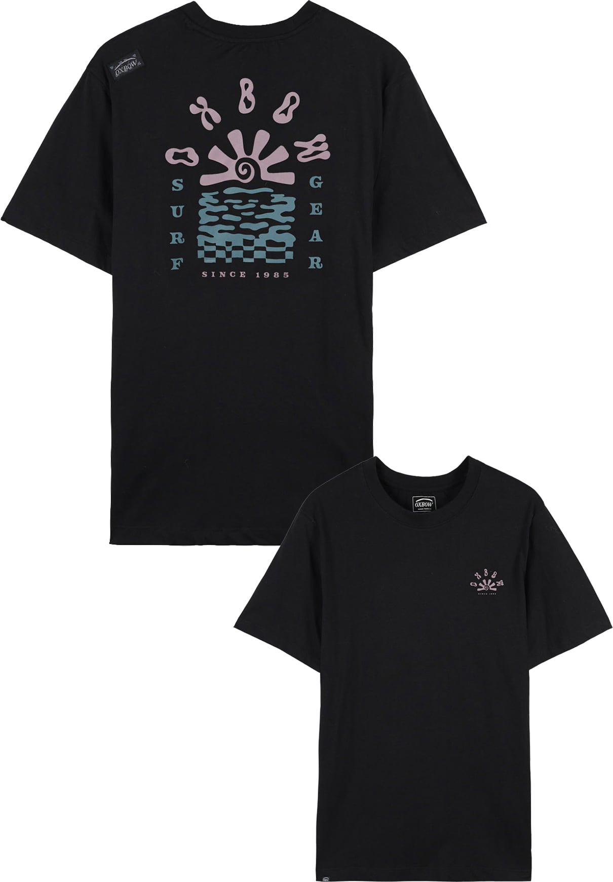 Stoked Tee M Black + Oxbow