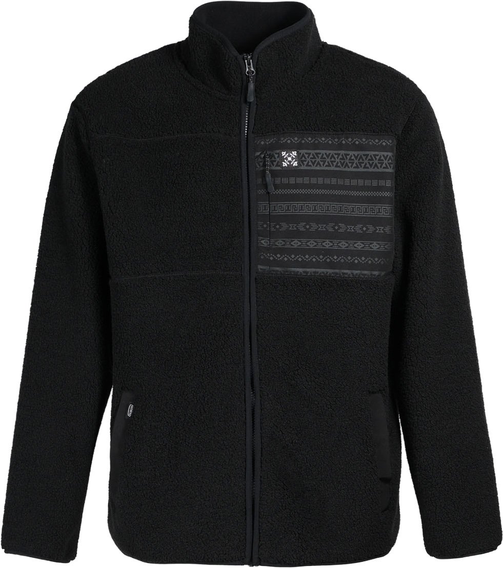 Warmedup Fleece M Black + Oxbow