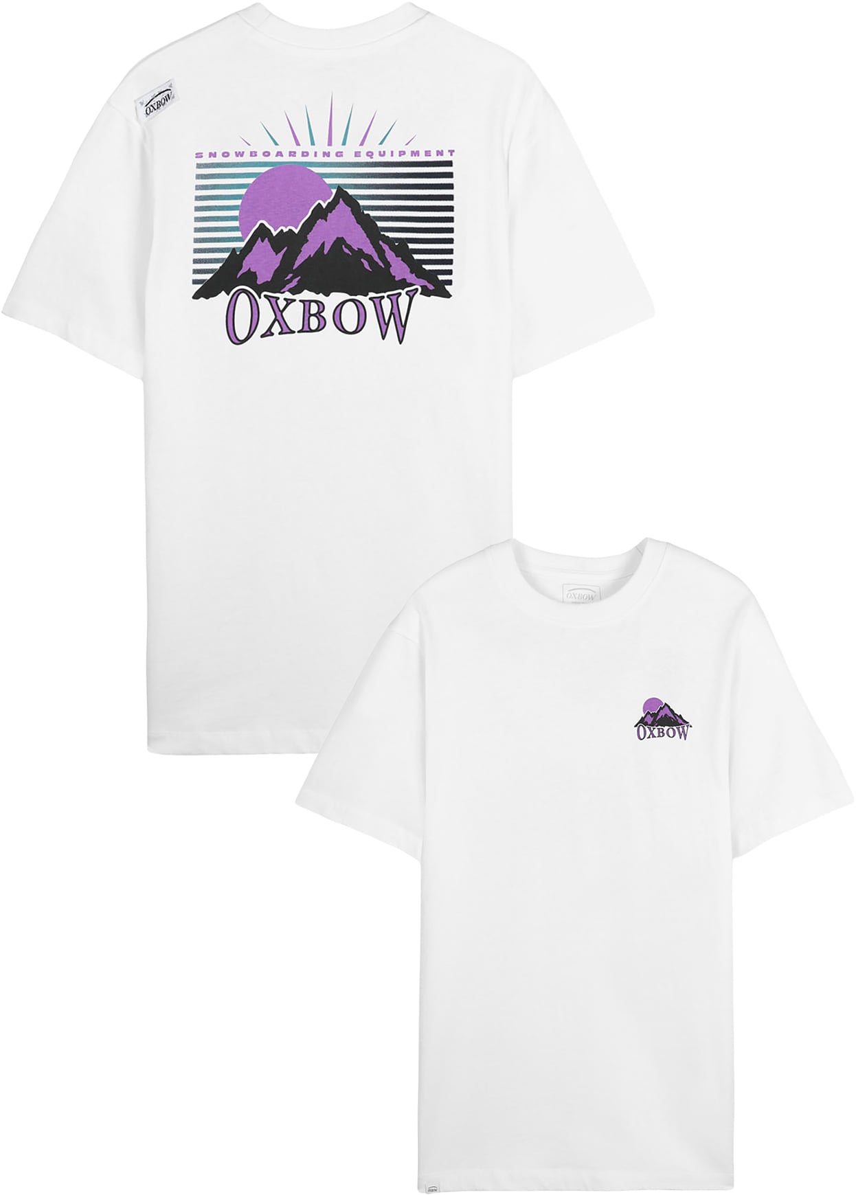 Summit SS Tee M White + Oxbow