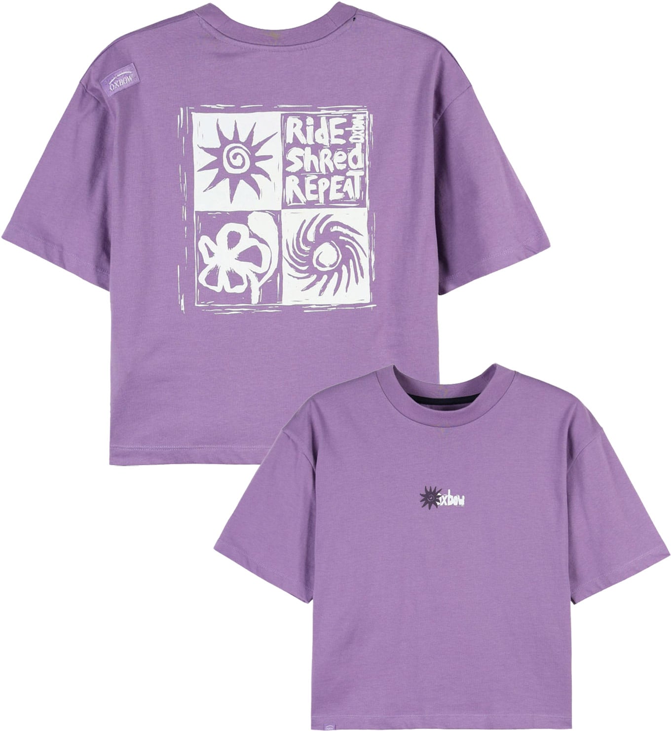 Brodyflo Tee W Purple Haze + Oxbow