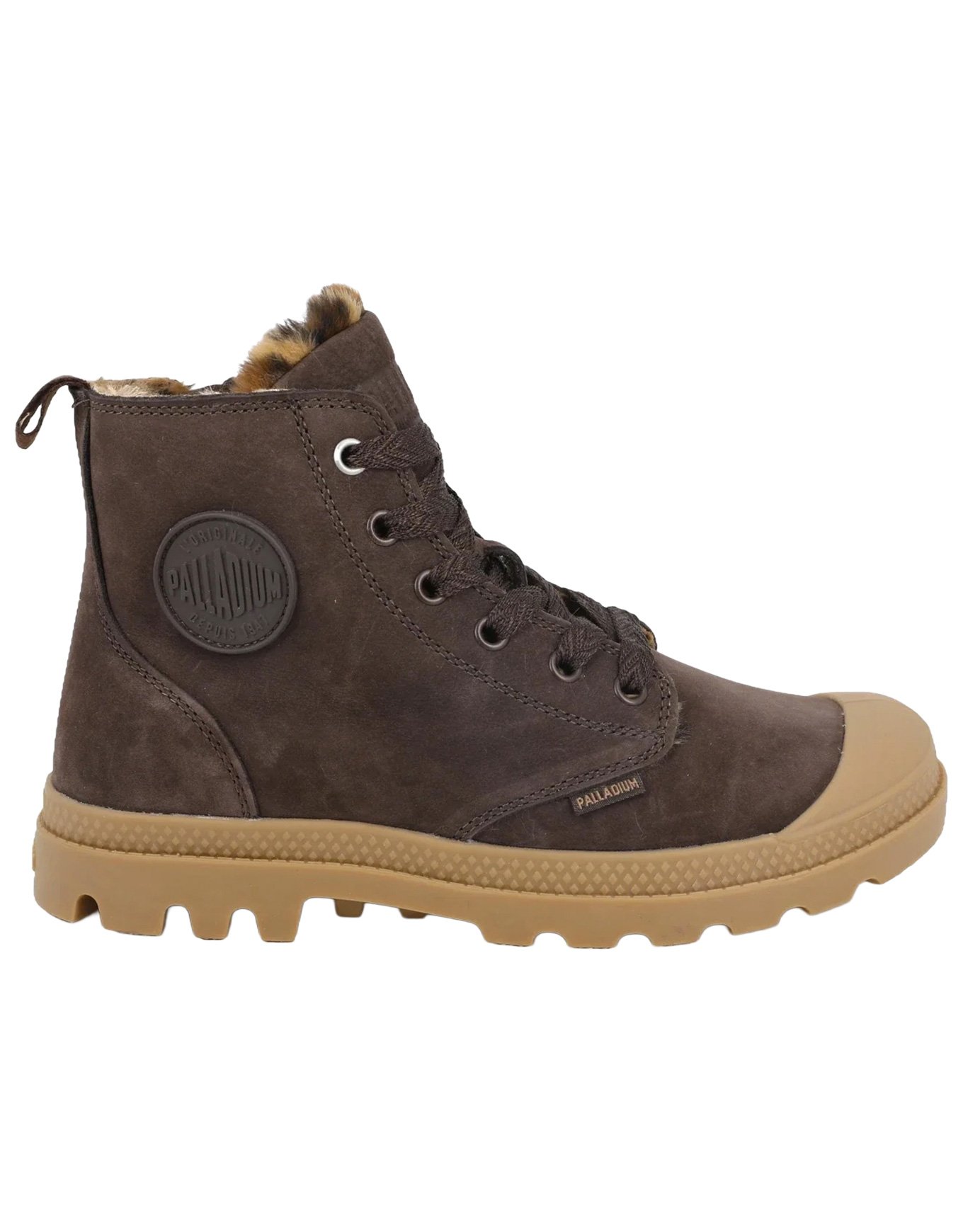 Pampa Hi Zip Wl Wild W Dark Cocoa + Palladium