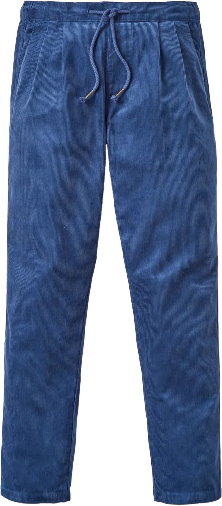 Compass Recycled Corduroy Trouser Dark Denim + Passenger