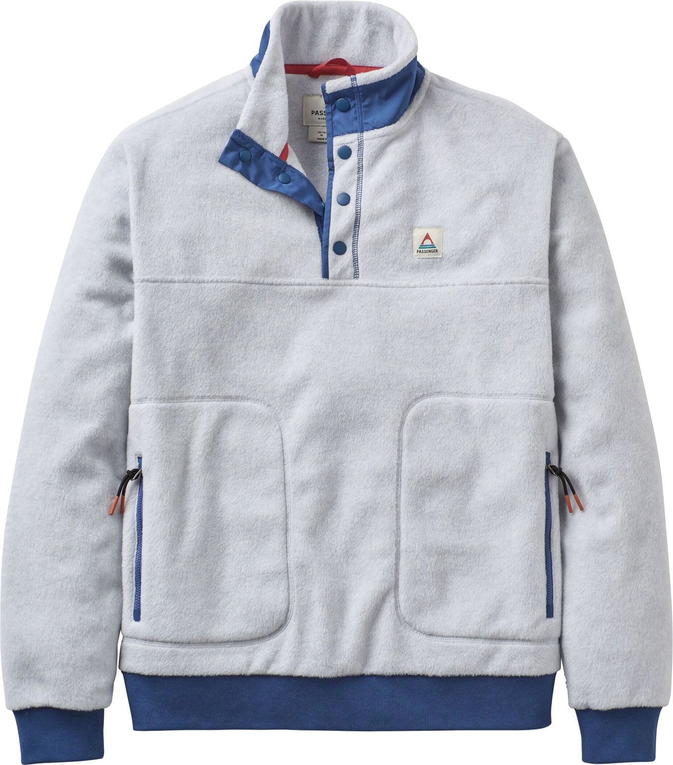 Take It Easy Polar Fleece Grey Marl + Passenger