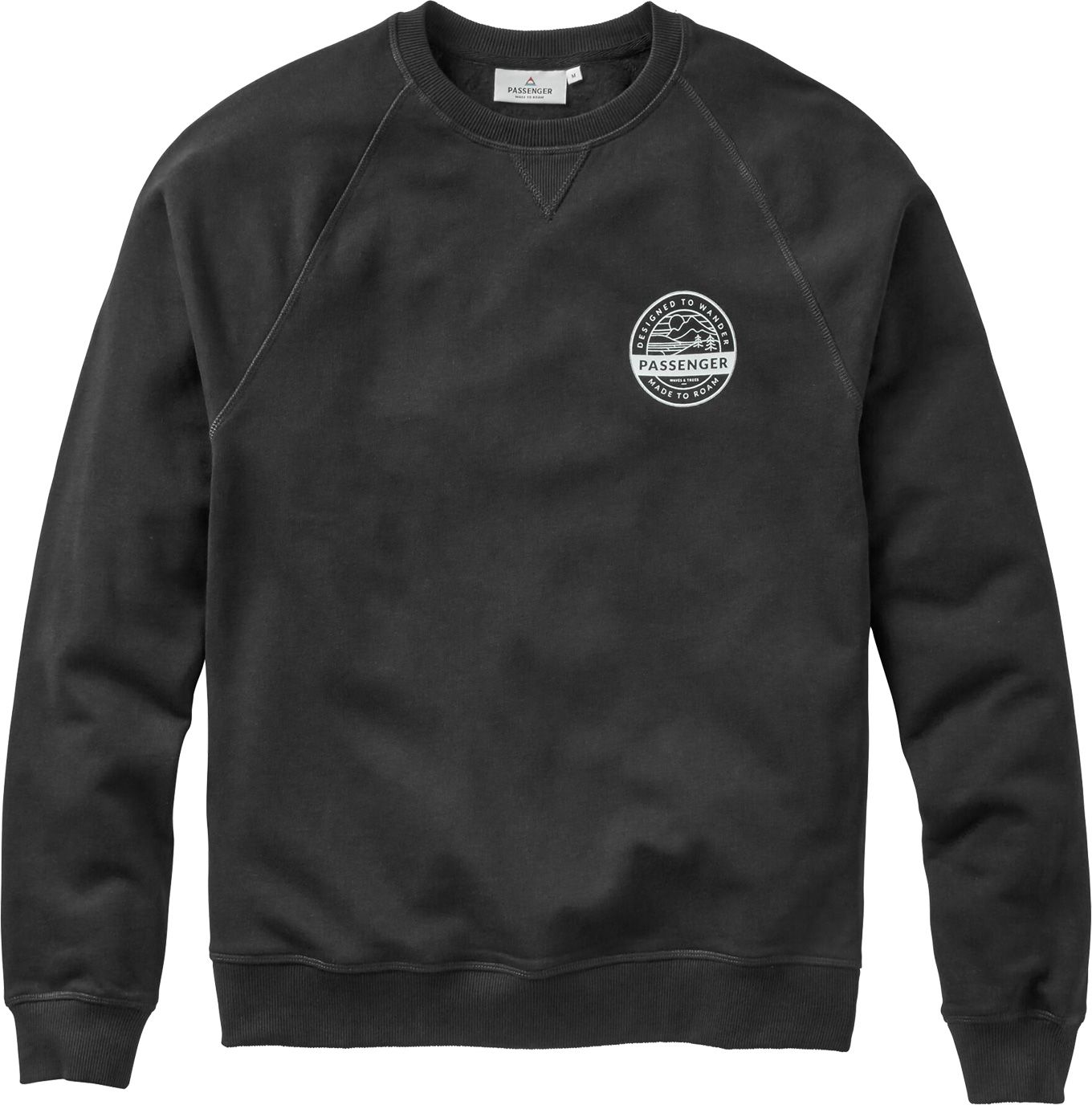 Odyssey Organic Cotton Sweatshirt Black + Passenger