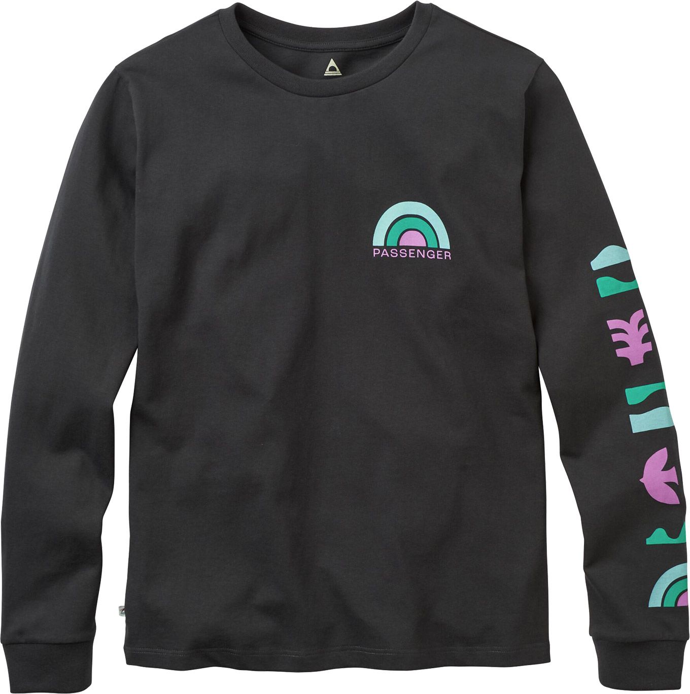 Papercut Recycled Cotton LS T-Shirt W Black + Passenger