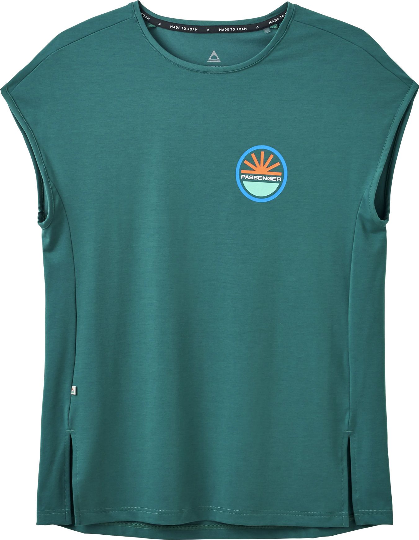Chase The Light Active T-Shirt W Deep Ocean + Passenger
