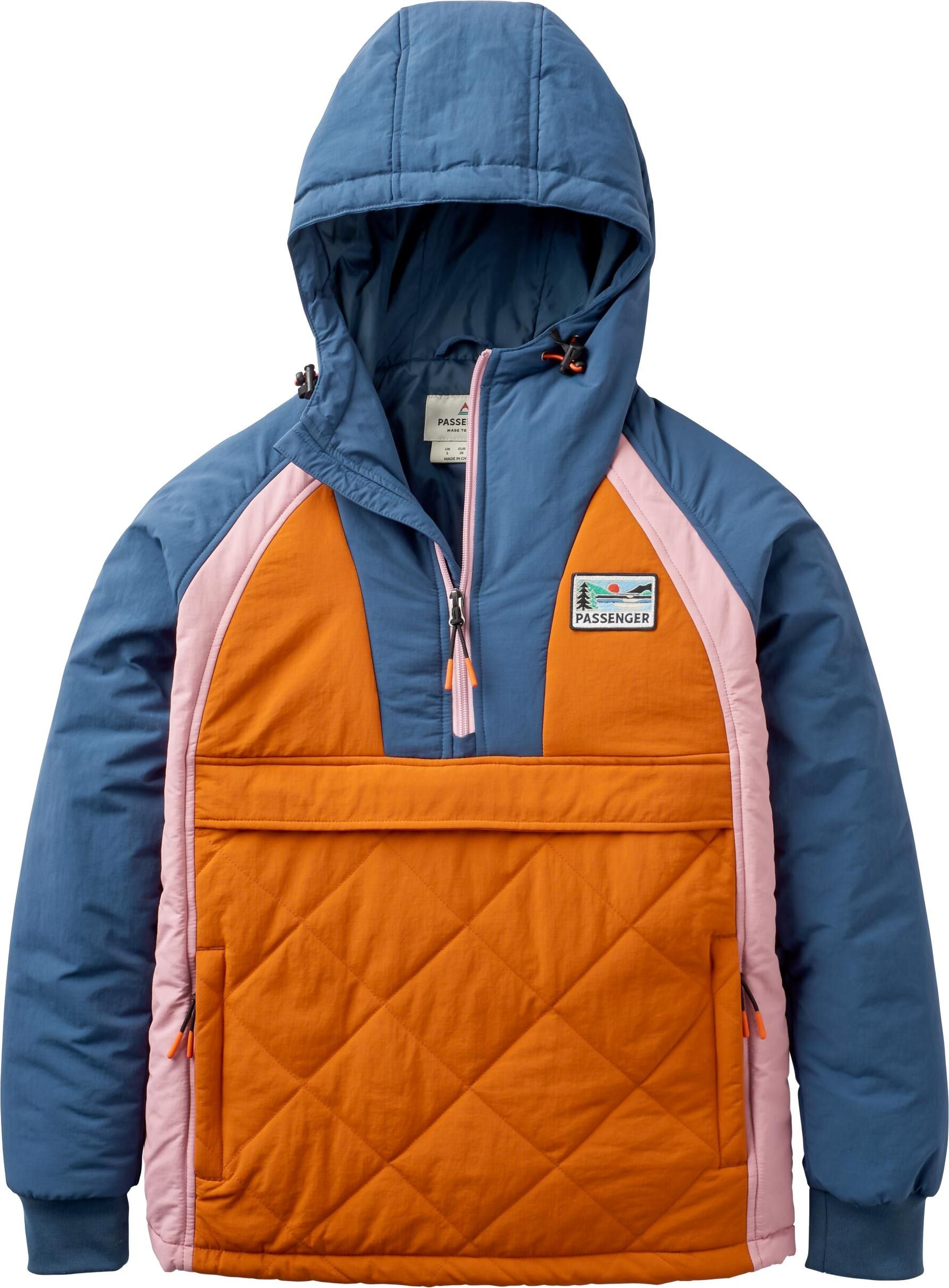 Ocean Recycled Insulated Jacket W Dark Denim Sunset Orange + Passenger
