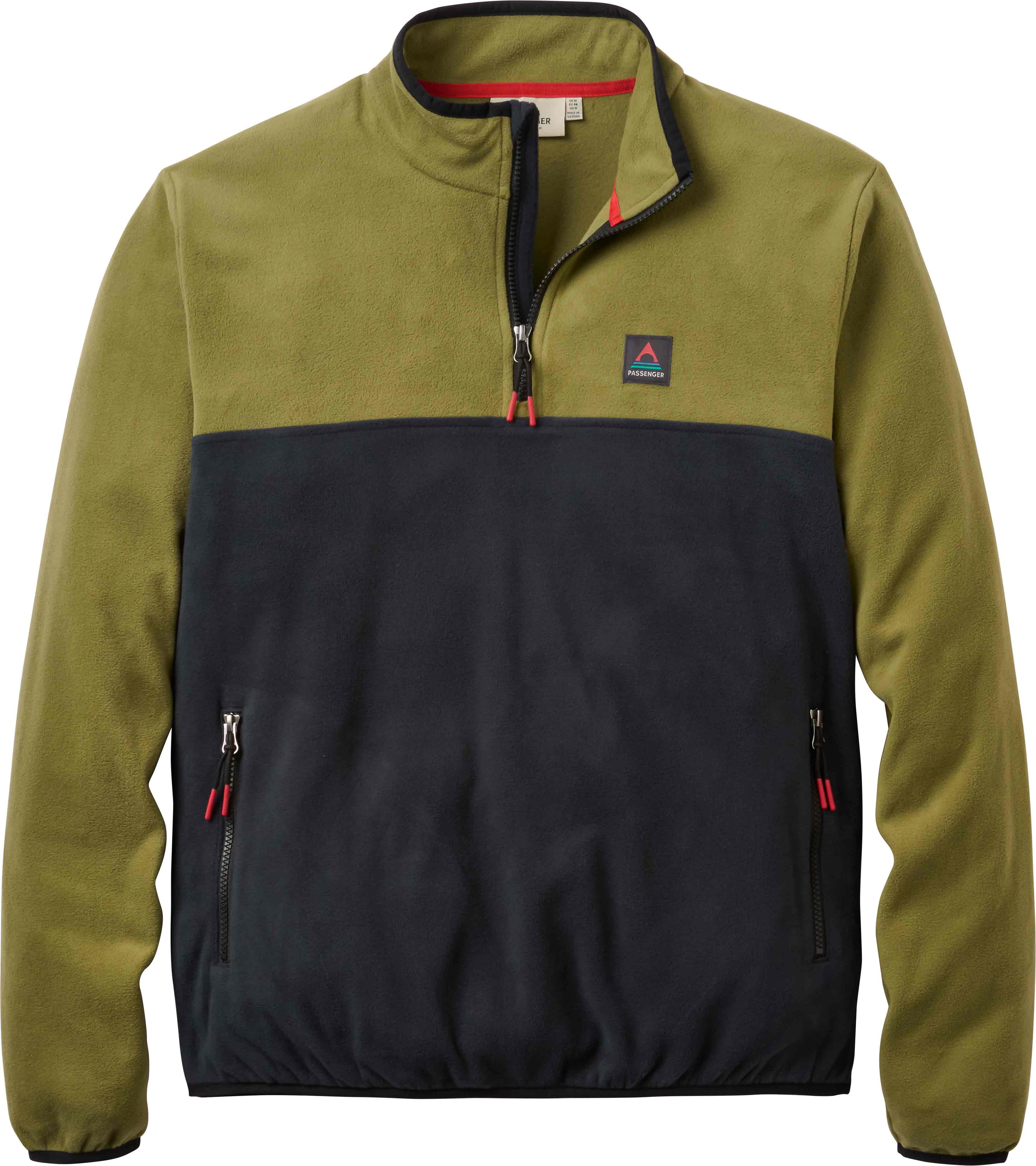 Set Off Polartec® 1/4 Zip Fleece Khaki + Passenger