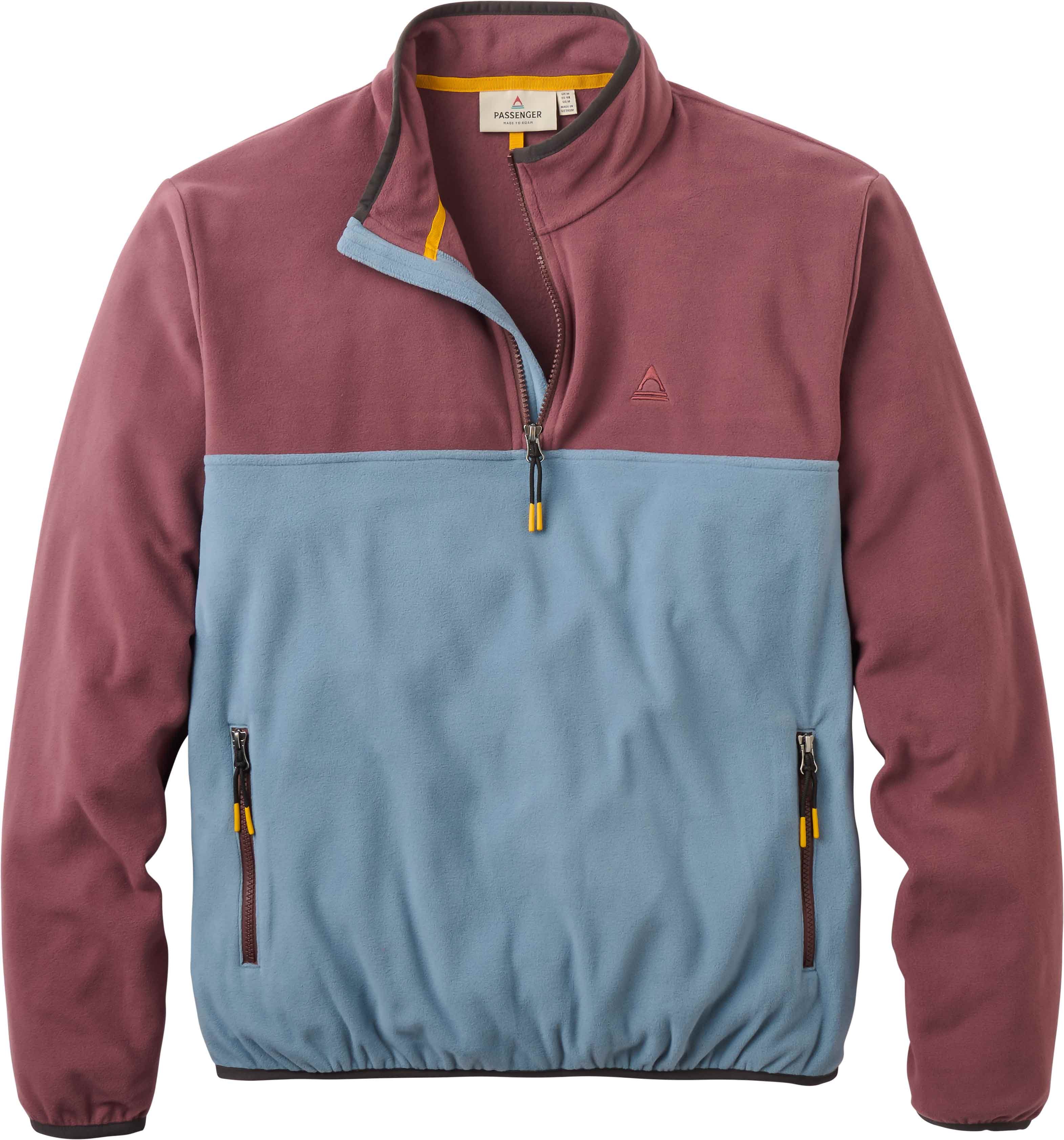 Set Off Polartec® 1/4 Zip Fleece Brambleberry Stormy Blue + Passenger