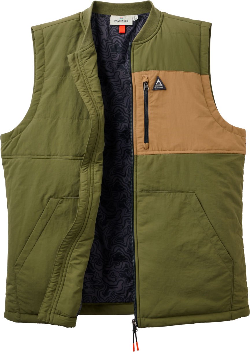 Oceanic Insulated Vest Khaki + Passenger