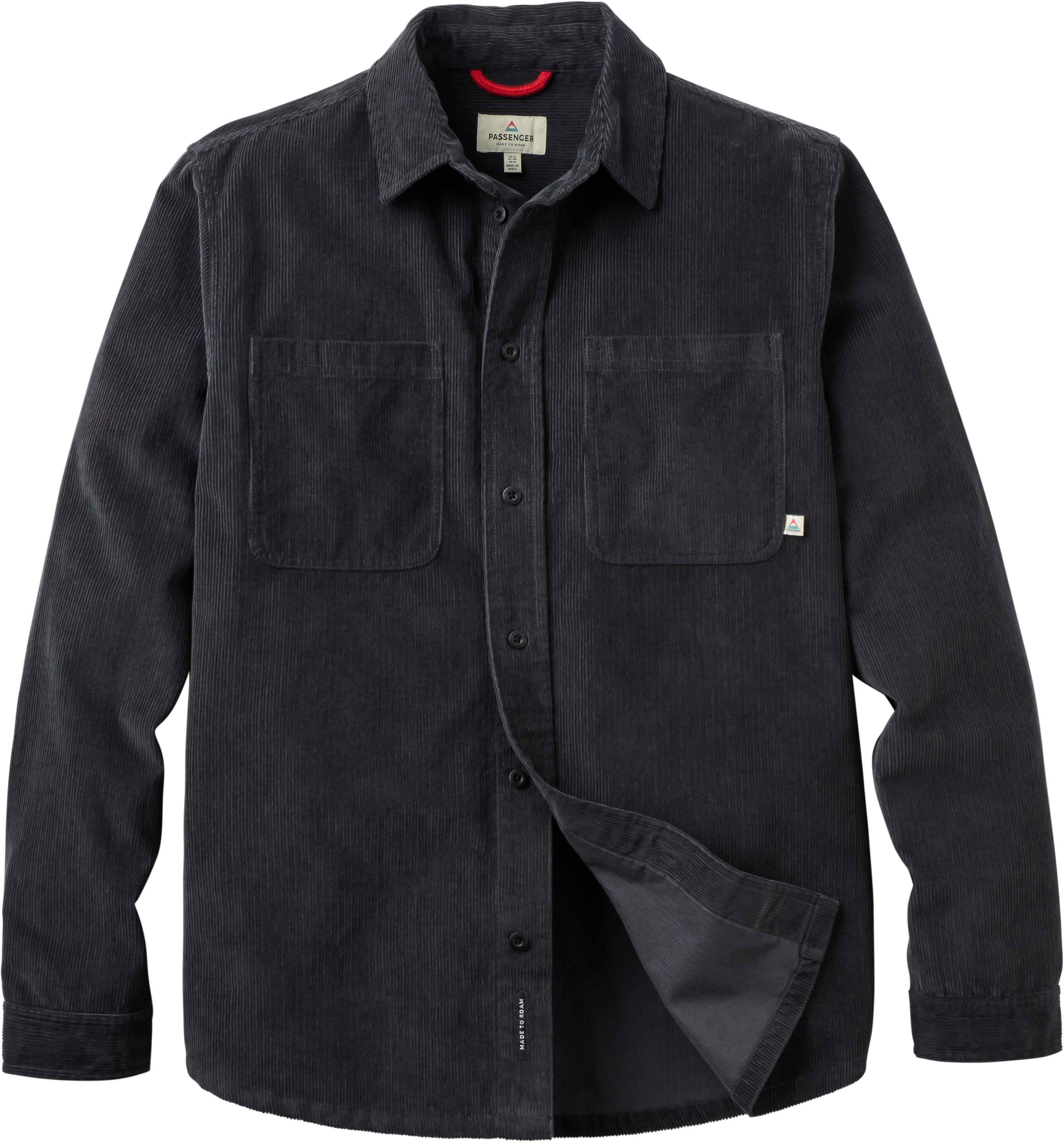 Backcountry Cord Shirt Faded Black + Passenger