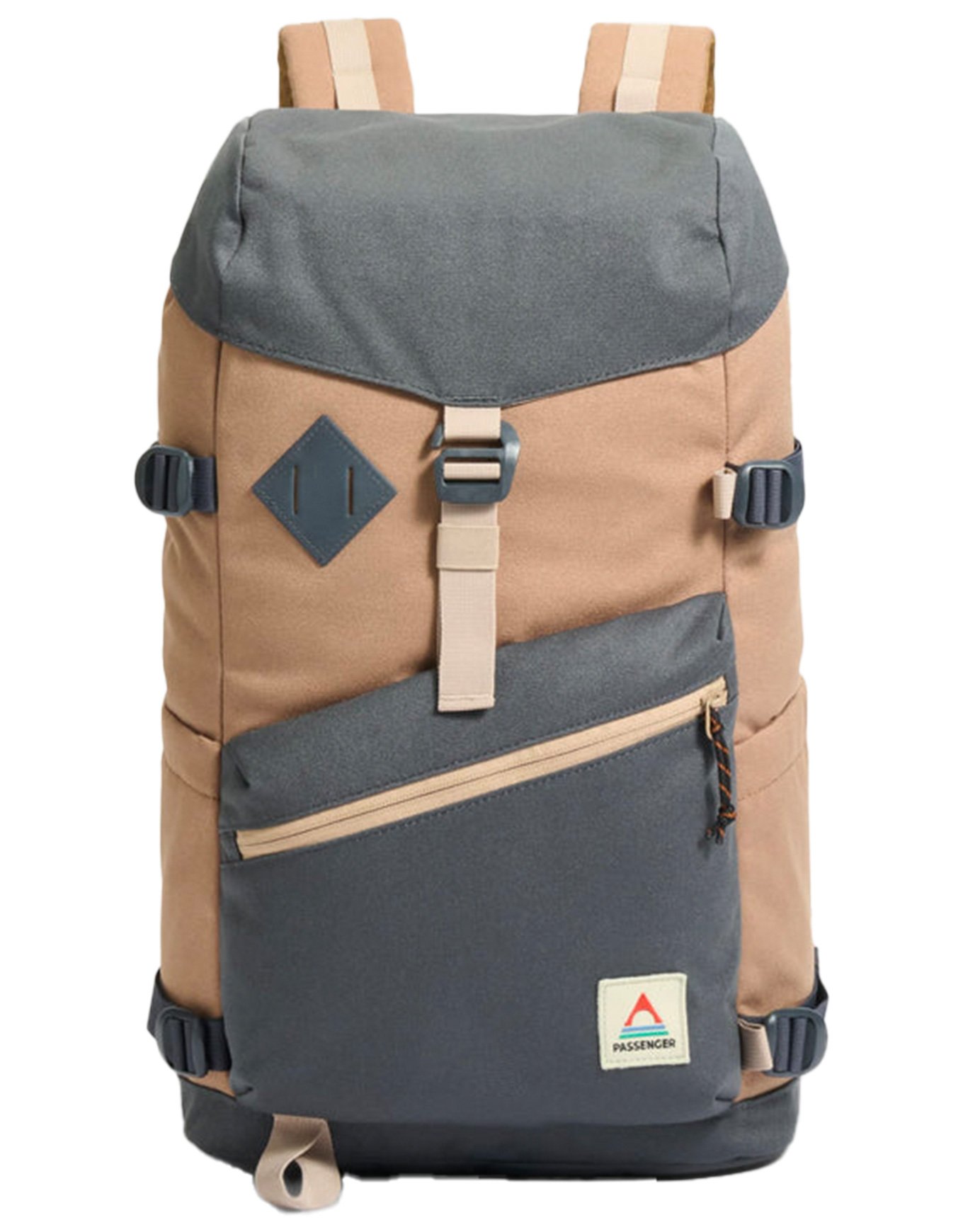 Vantage 24L Backpack Charcoal Caramel + Passenger