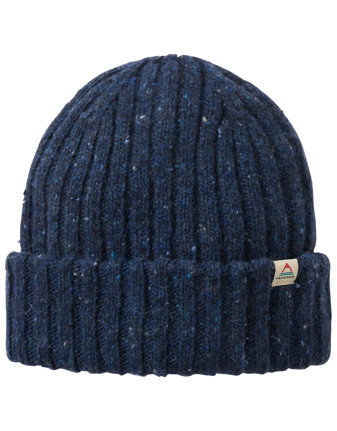 Fisherman Merino Wool Beanie Blue Navy + Passenger