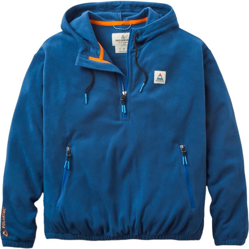 Ayla Micro Polartec® Hooded Fleece W Dark Denim + Passenger