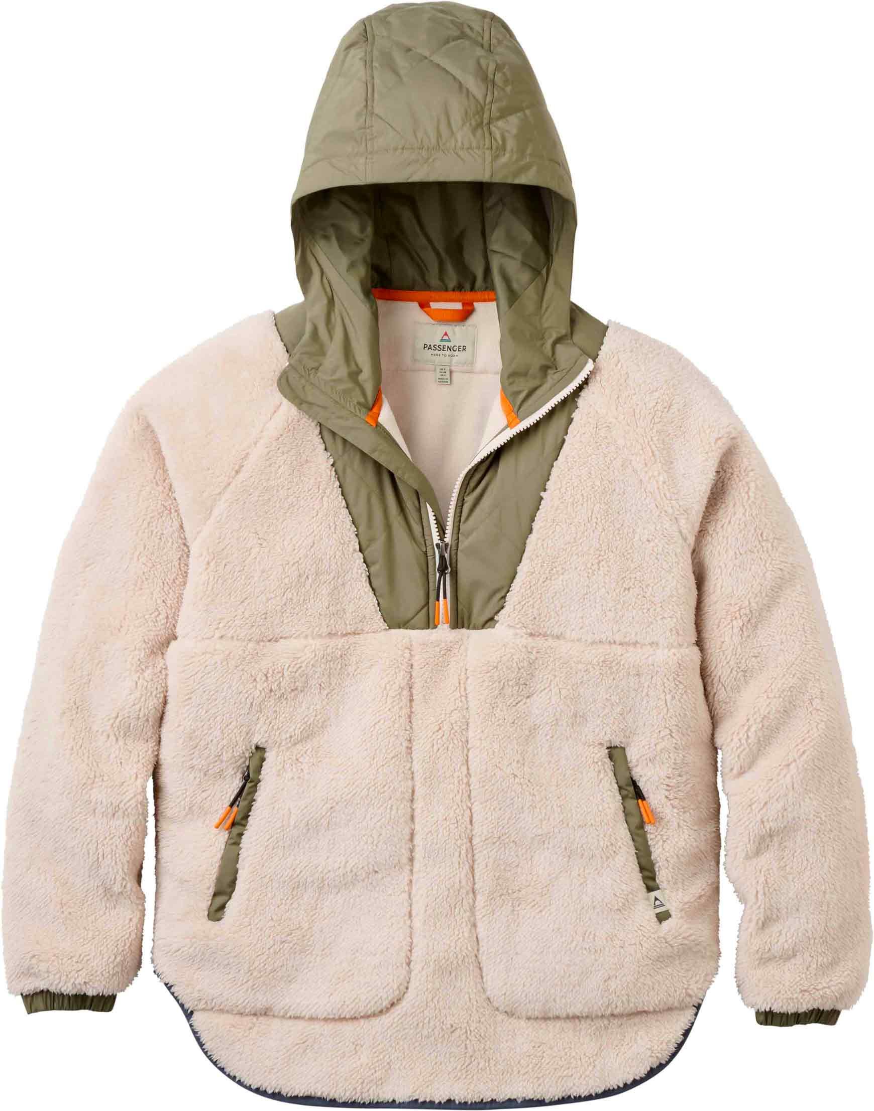 Beaumont Sherpa Hooded Fleece W Vintage White + Passenger