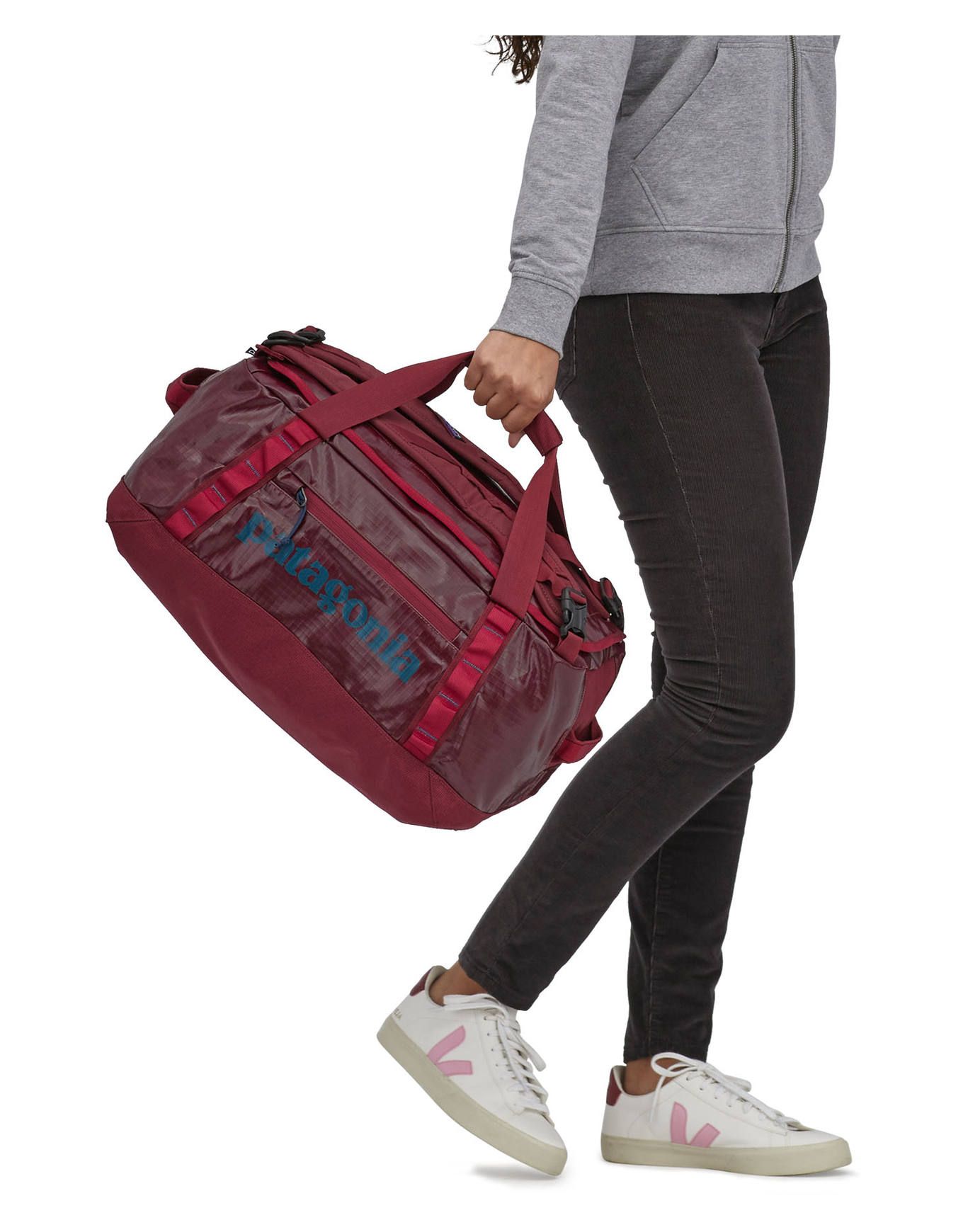patagonia black hole duffel deep plum