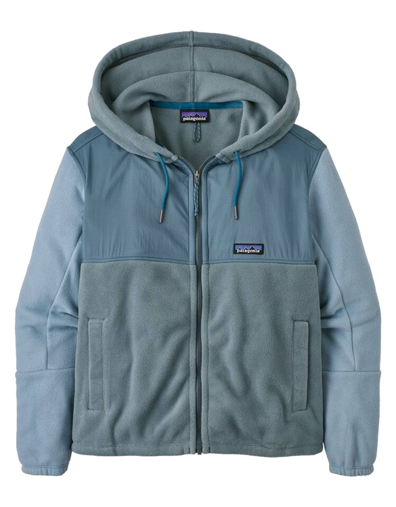 W's Microdini Hoody Plume Grey + Patagonia