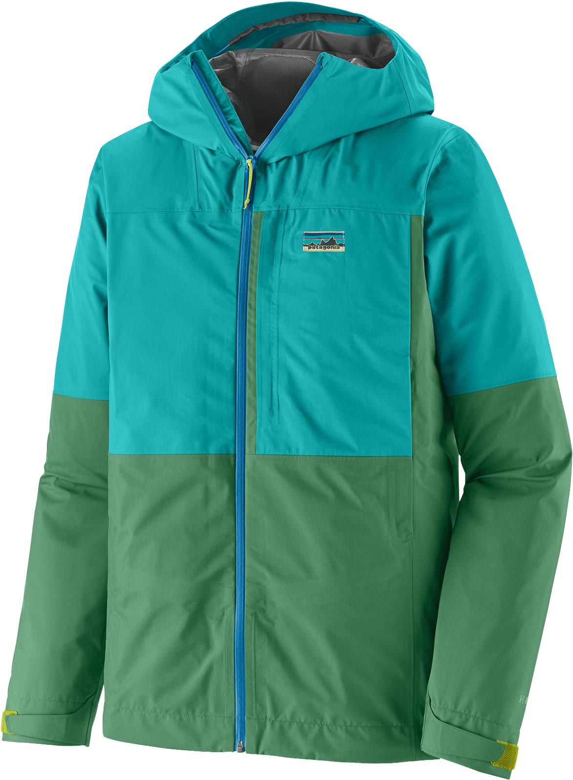 M's Boulder Fork Rain Jkt Gather Green + Patagonia