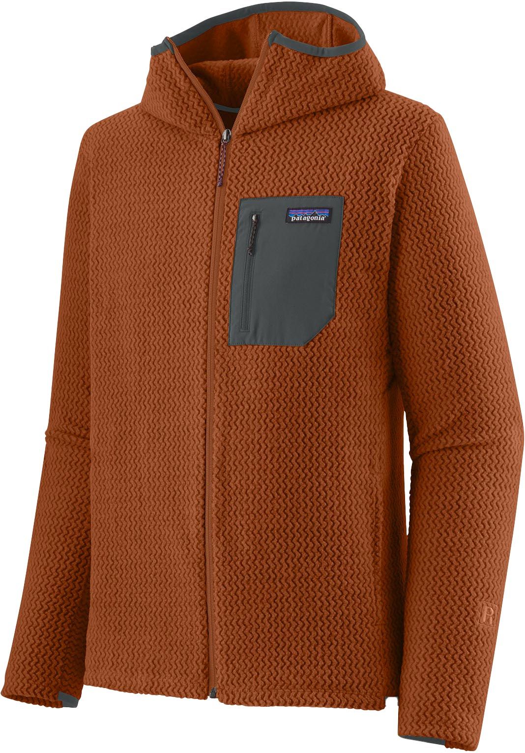 M's R1 Air Full-Zip Hoody Robin Brown + Patagonia