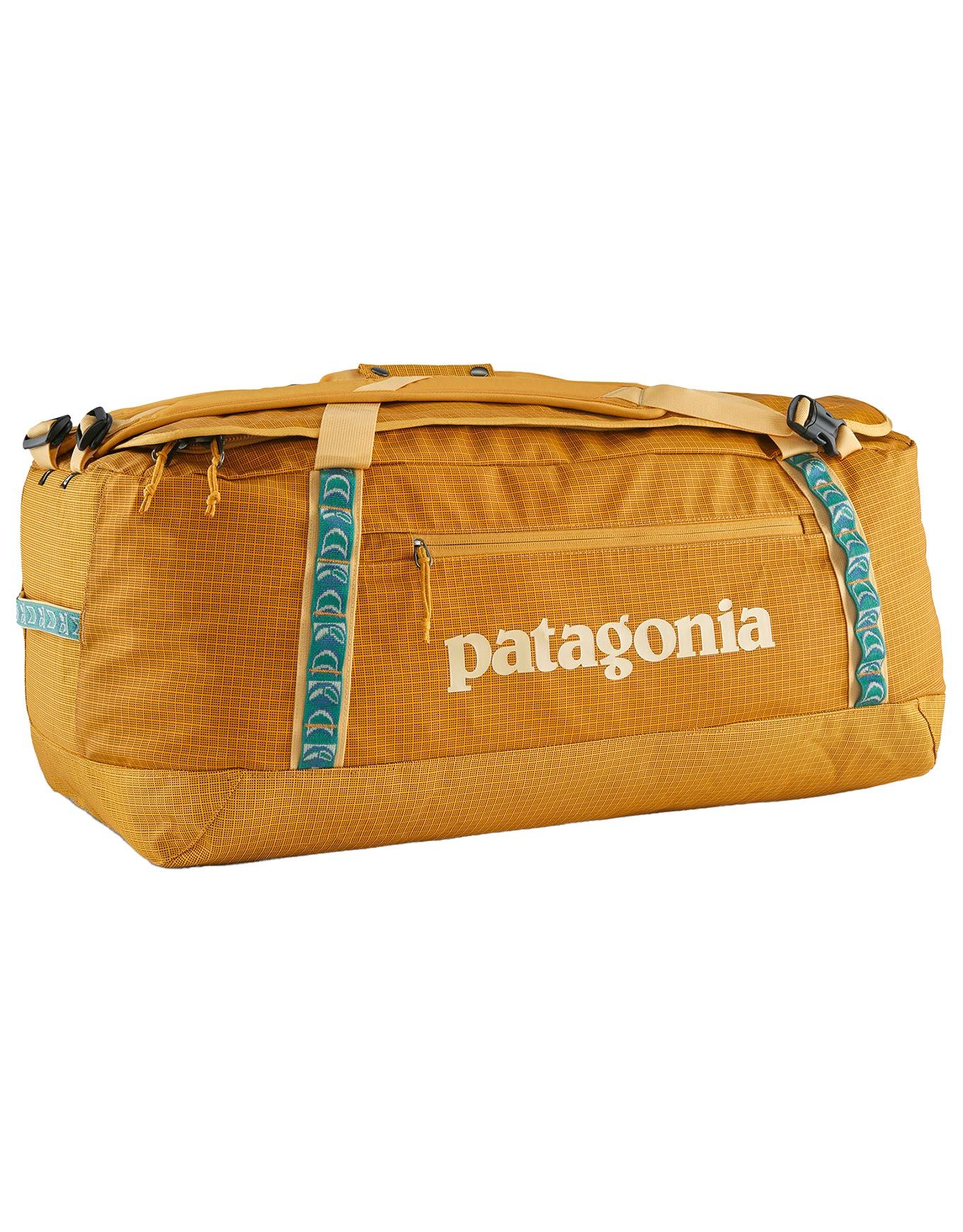 Black Hole Duffel 70L Pufferfish Gold + Patagonia