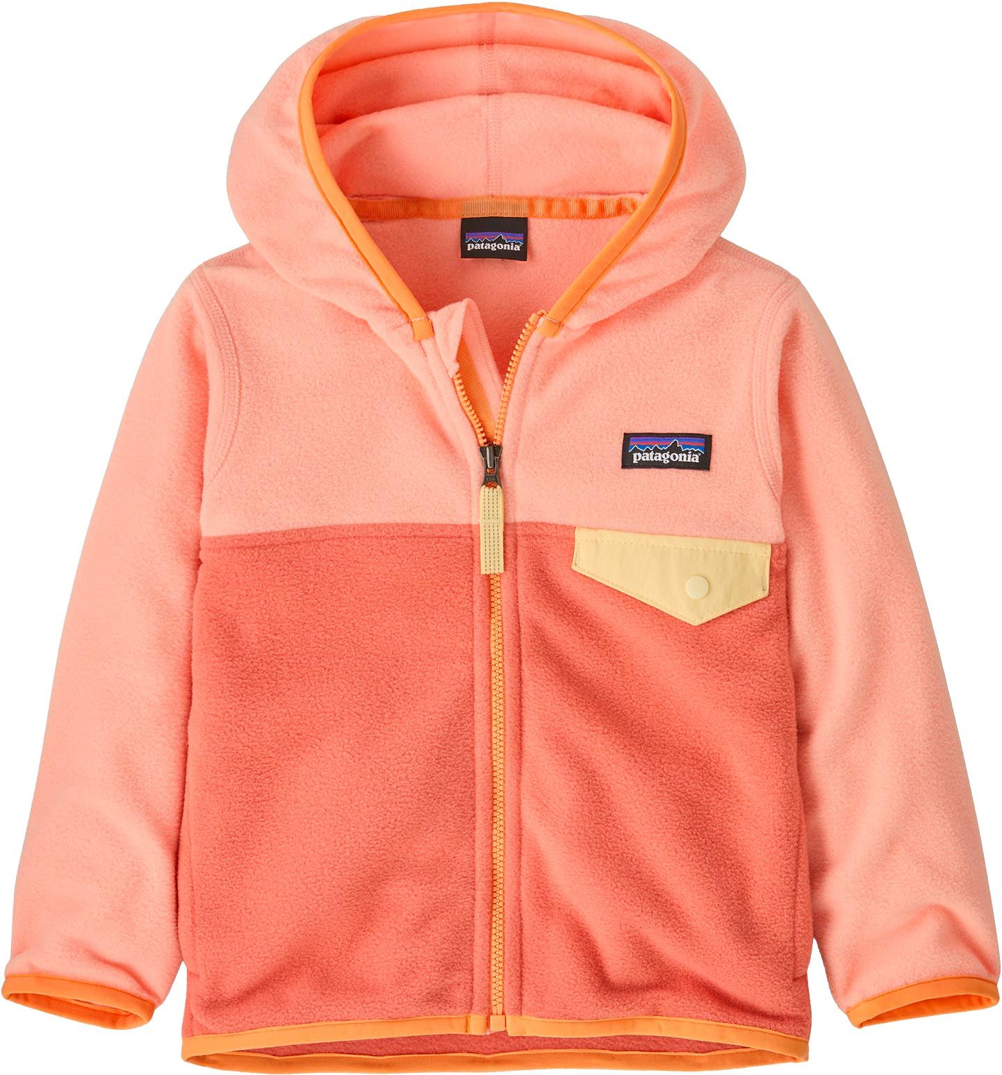 Baby Micro D Snap-T Jkt Peak Pink + Patagonia