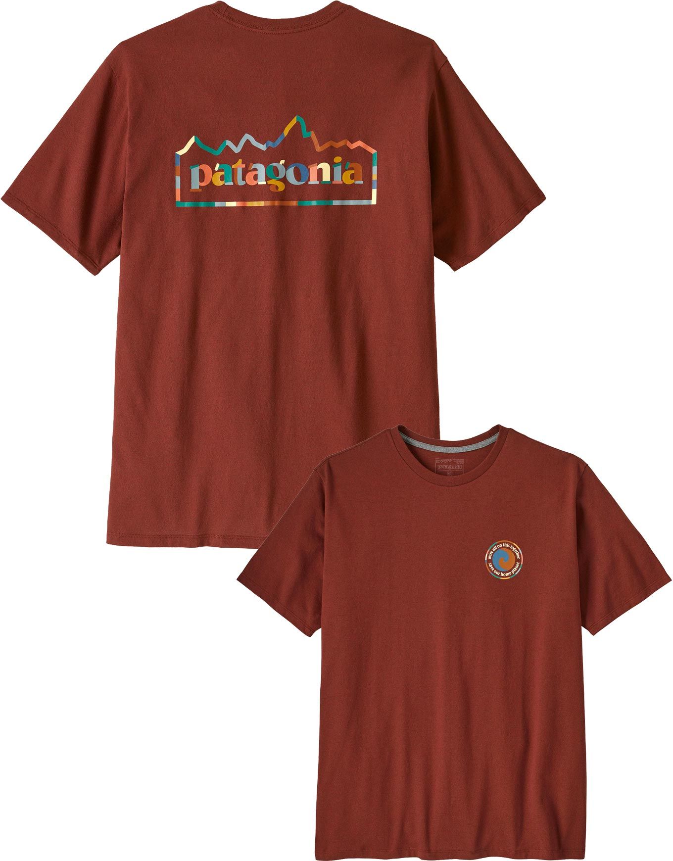 M's Unity Fitz Responsibili-Tee Dried Vanilla + Patagonia