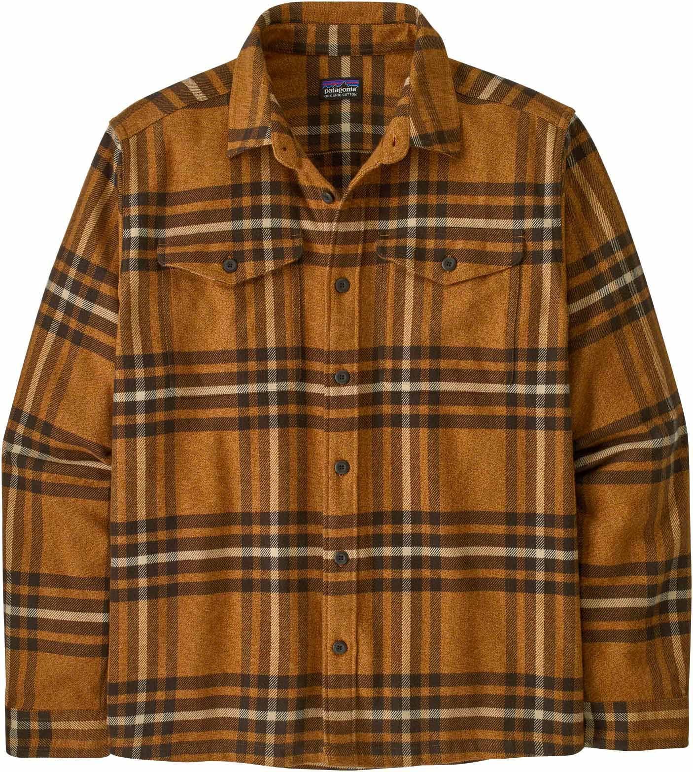 2014年 Patagonia M'S FJORD FLANNEL SHIRTS Patagonia M's Fjord Flannel Shirt Catch: Deer Brown Shirts