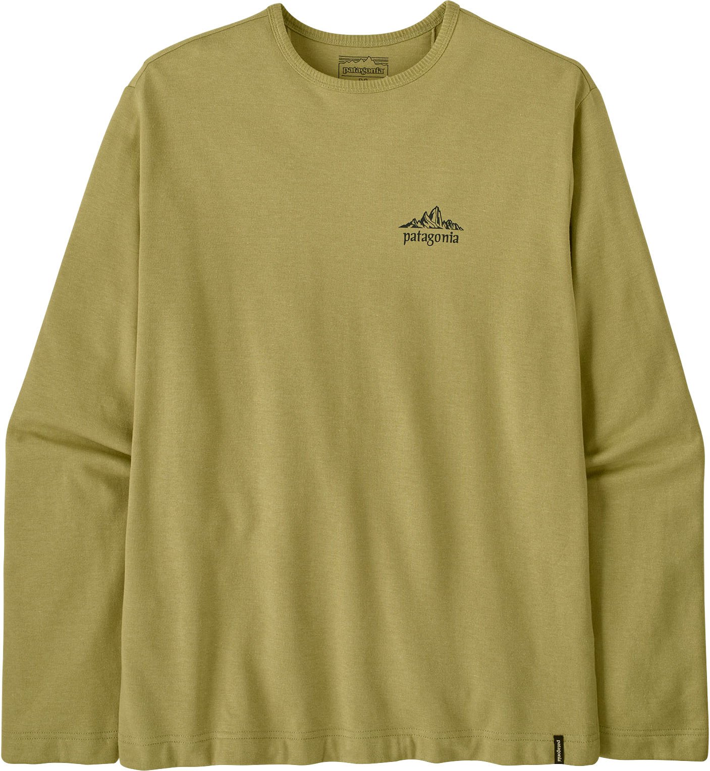 M's LW Cloud Crag Wildrise Crew Gumtree Green + Patagonia