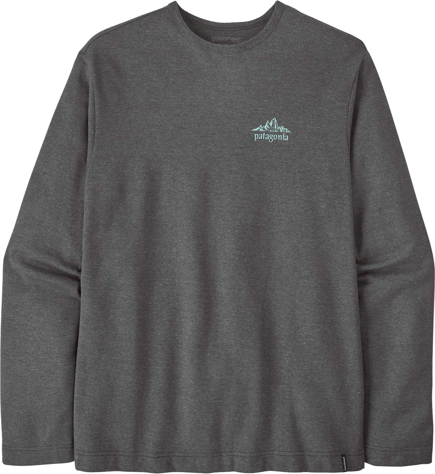 M's LW Cloud Crag Wildrise Crew Ink Black + Patagonia