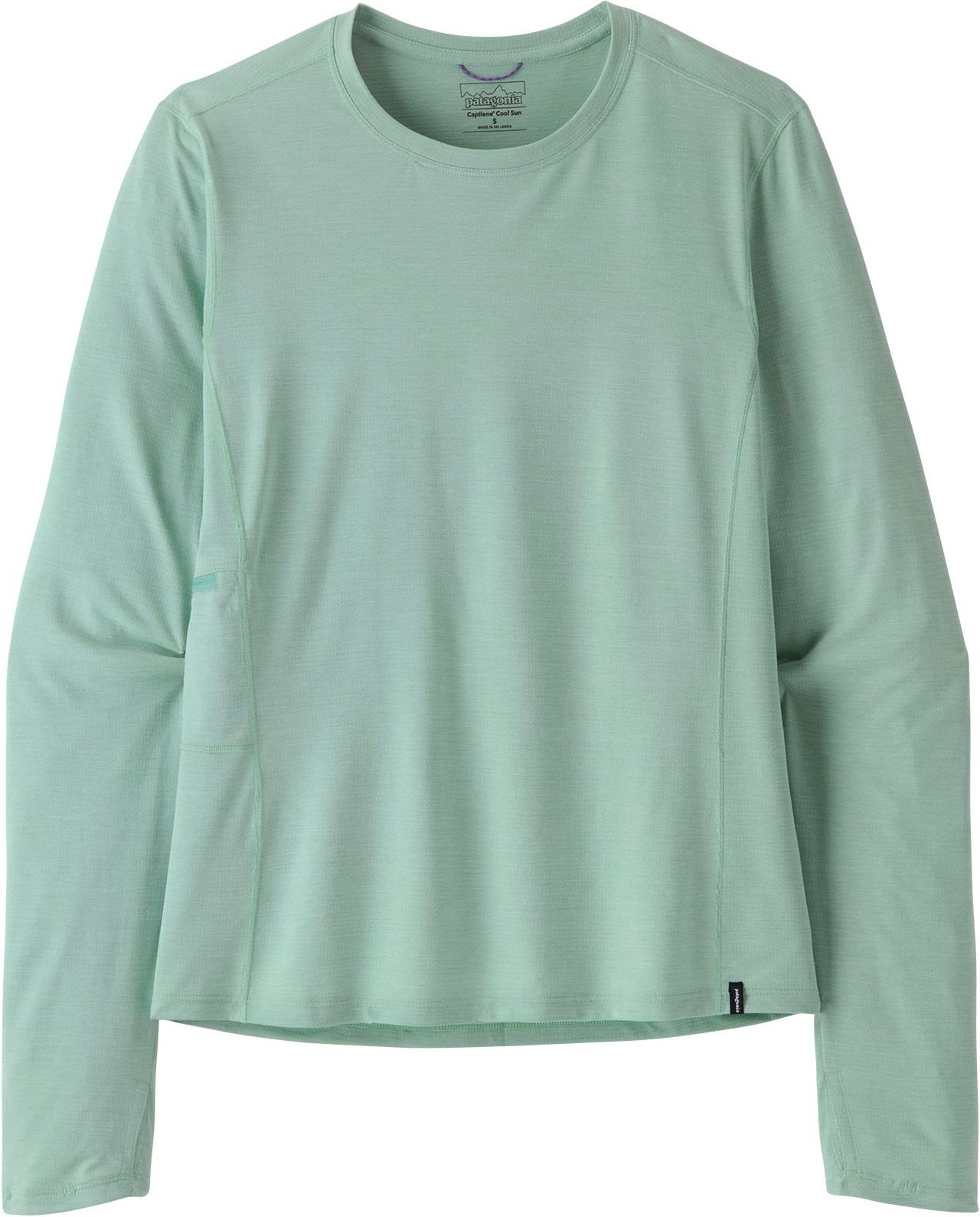 W's L/S Cap Cool Sun Shirt Thermal Blue Thin Ice X-Dye + Patagonia