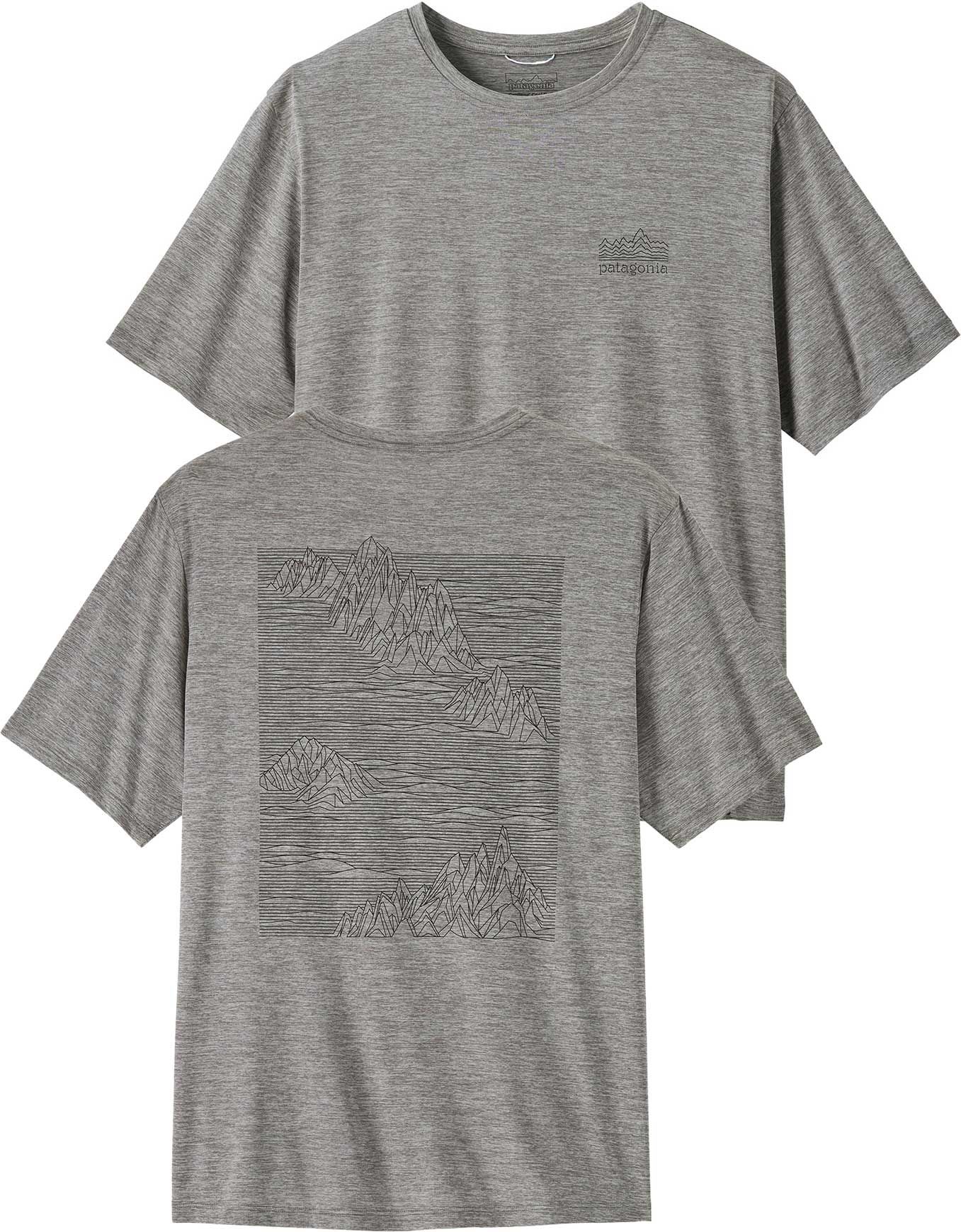 M's Cap Cool Daily Shirt Strataspire Feather Grey + Patagonia