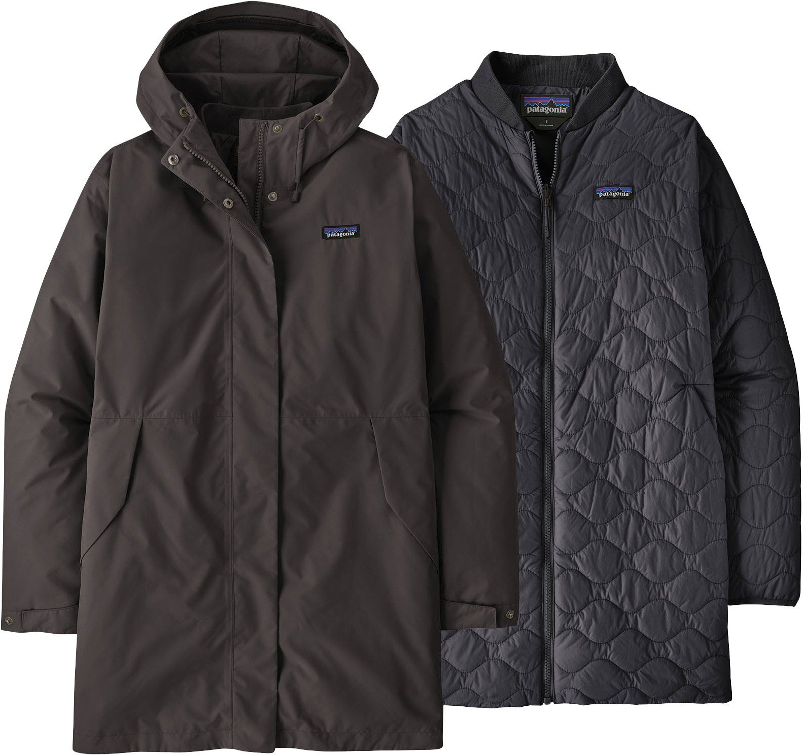 W's Heyes Peak 3-in-1 Parka Black + Patagonia