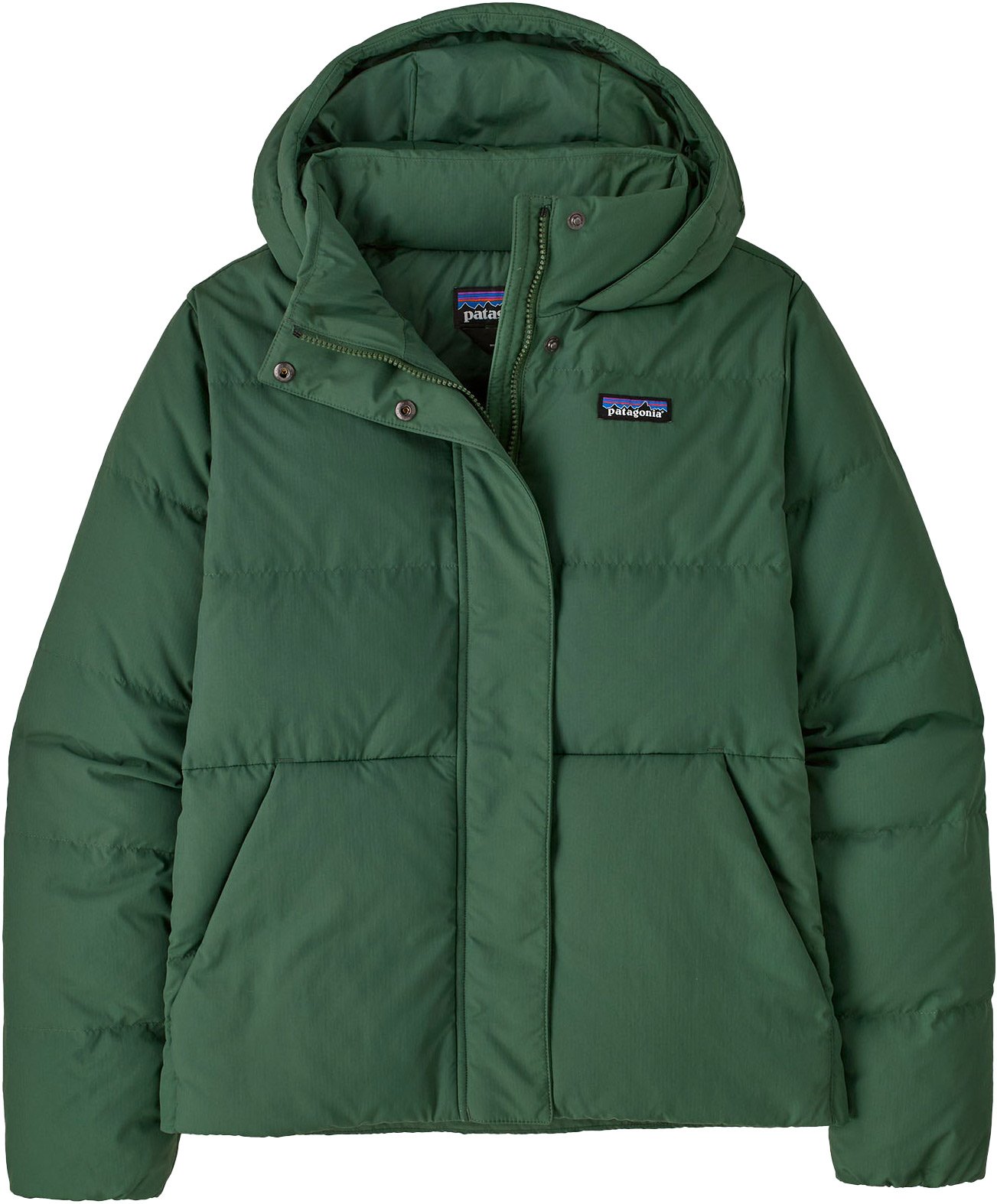 W's Sisar Down Hoody Jkt Canopy Green + Patagonia