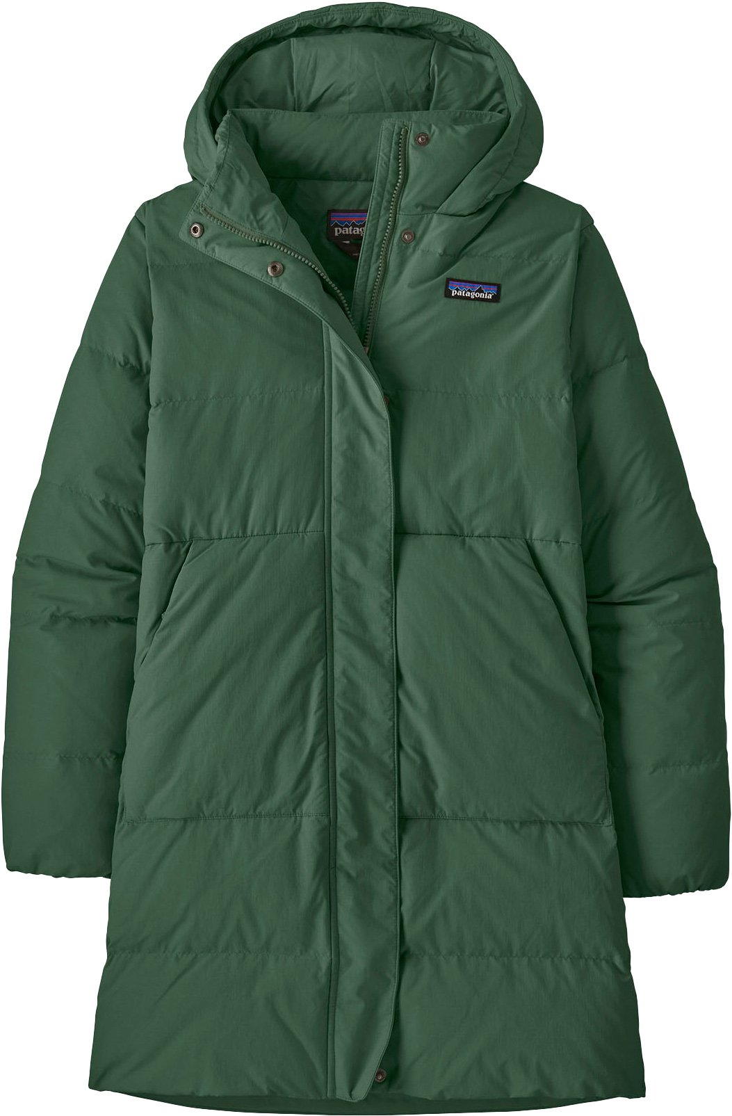 W's Sisar Down Parka Canopy Green + Patagonia