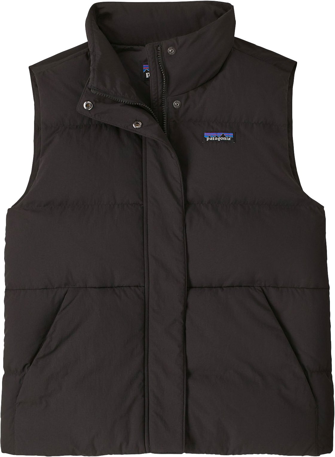 W's Sisar Down Vest Black + Patagonia