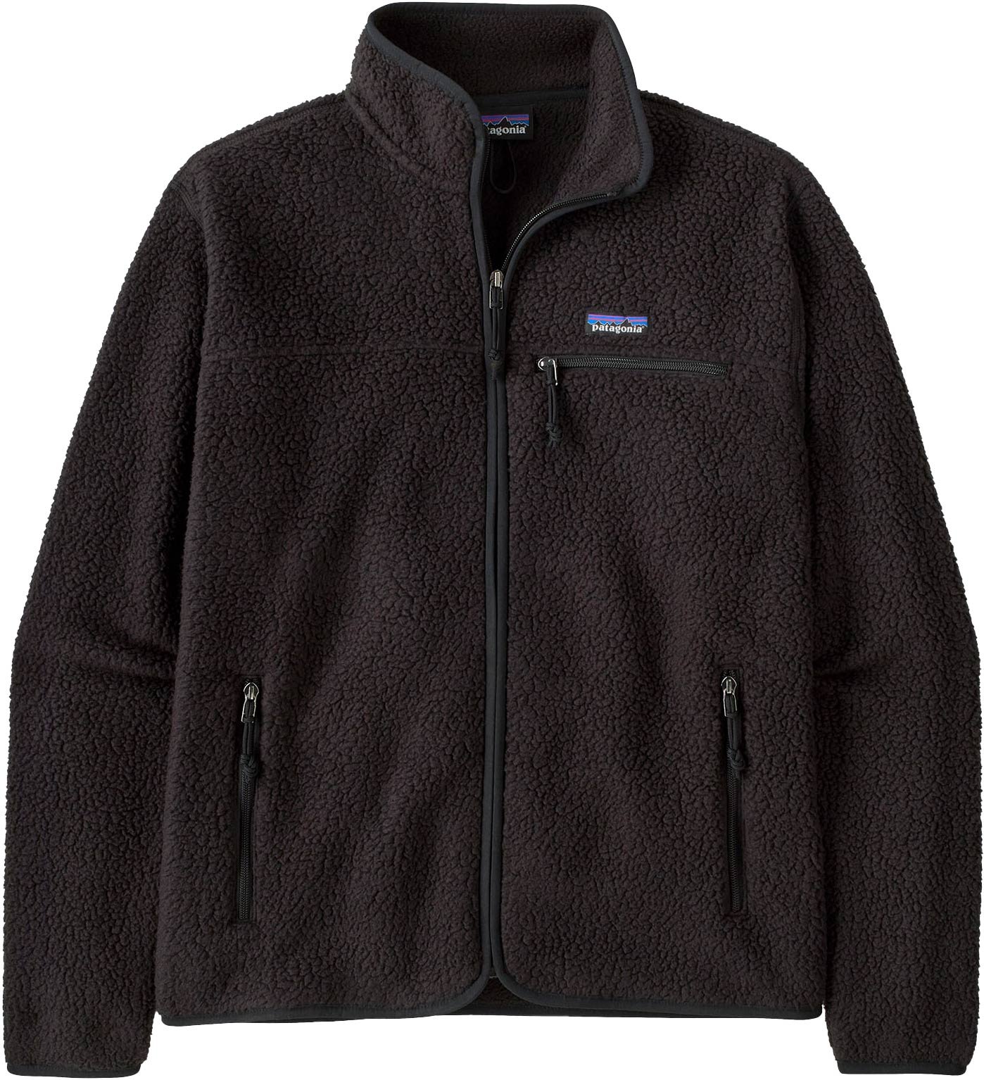 M's Retro Pile Jkt Black + Patagonia