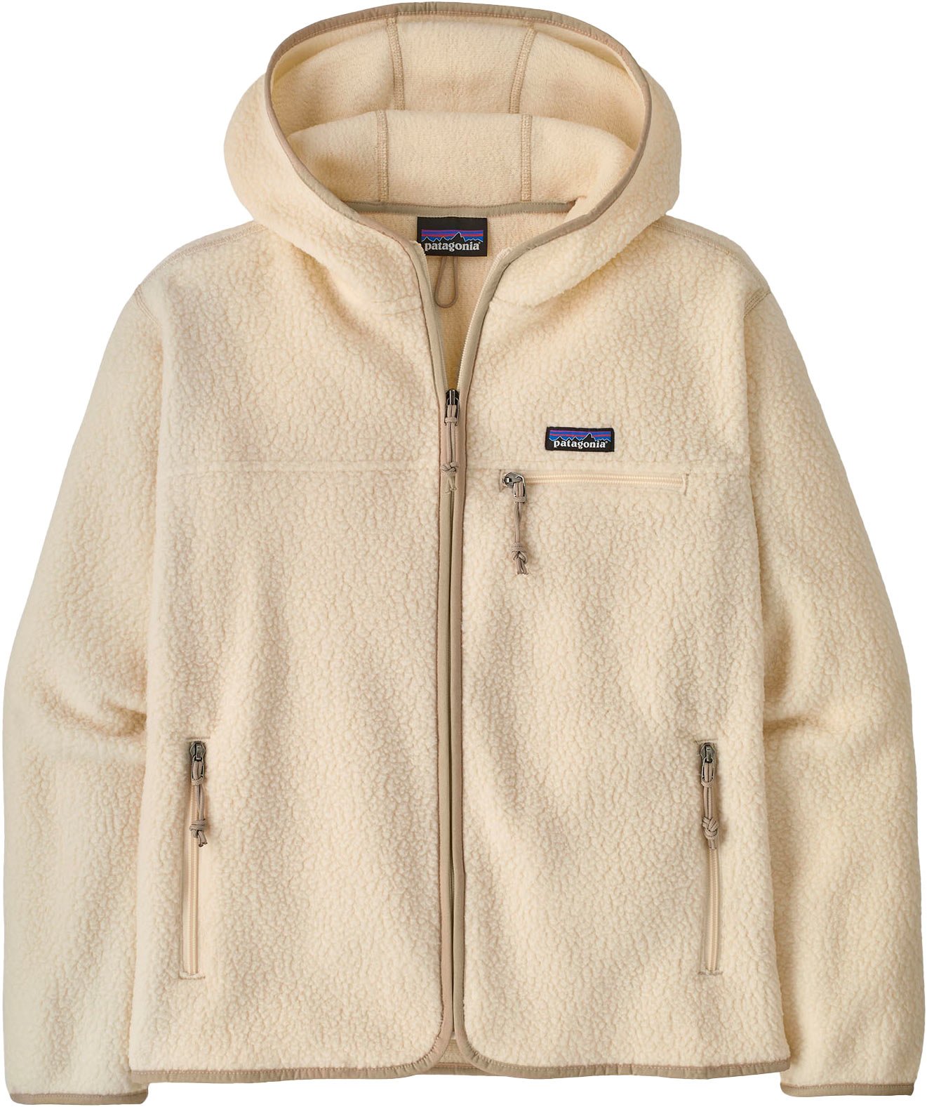 W's Retro Pile Hoody Natural + Patagonia