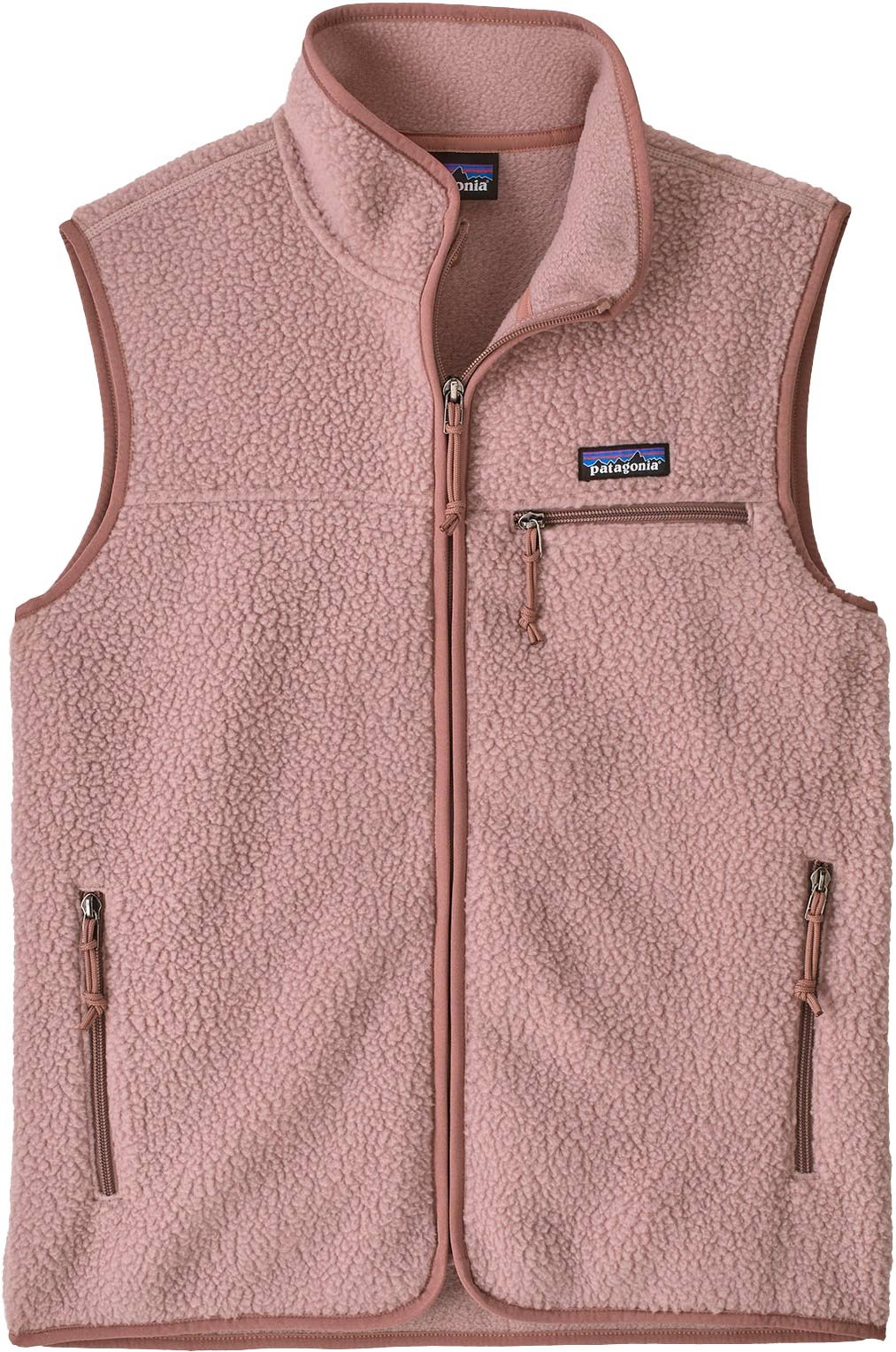 W's Retro Pile Vest Stingray Mauve + Patagonia