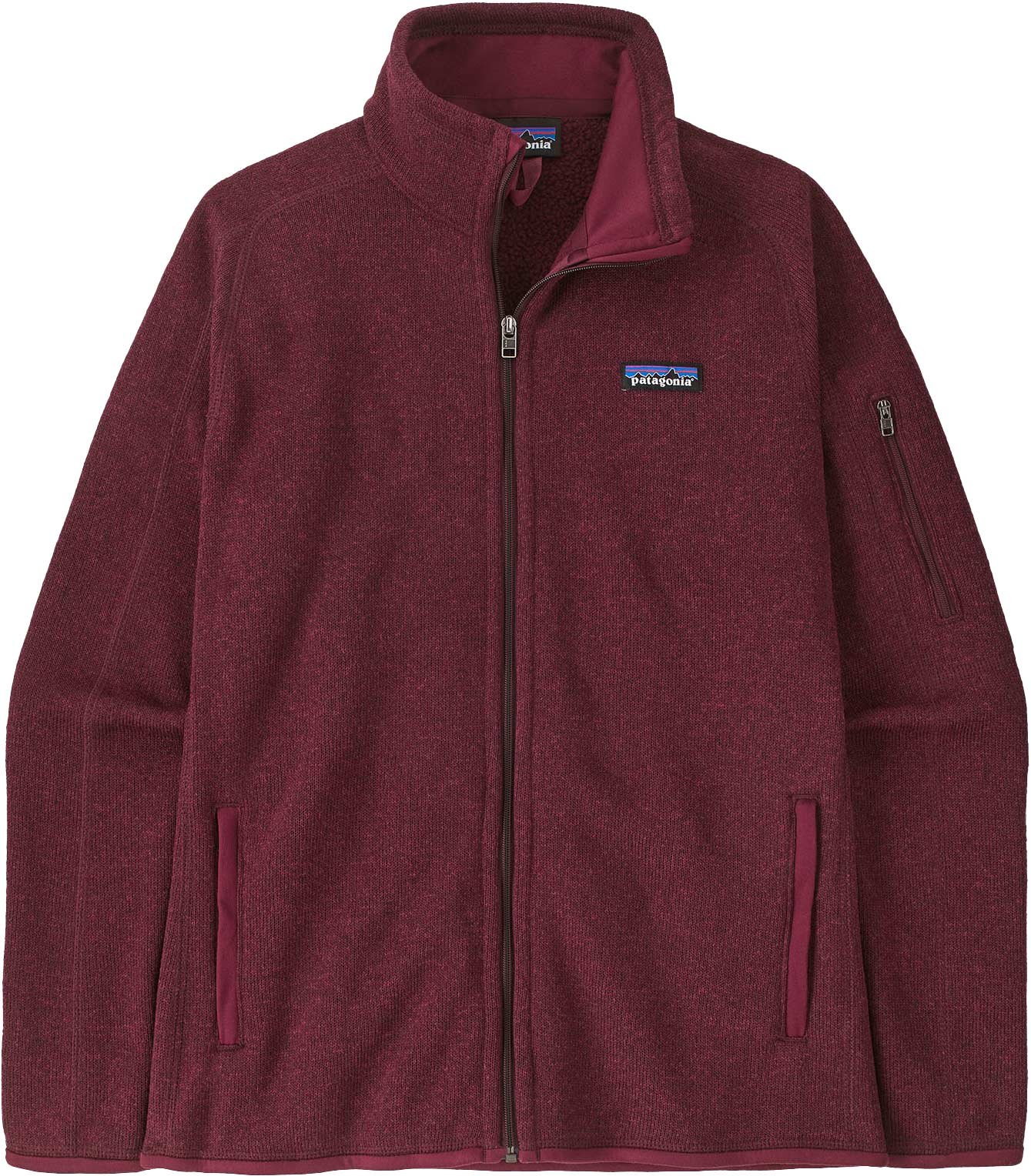 W's Better Sweater Jkt Berry Fig + Patagonia