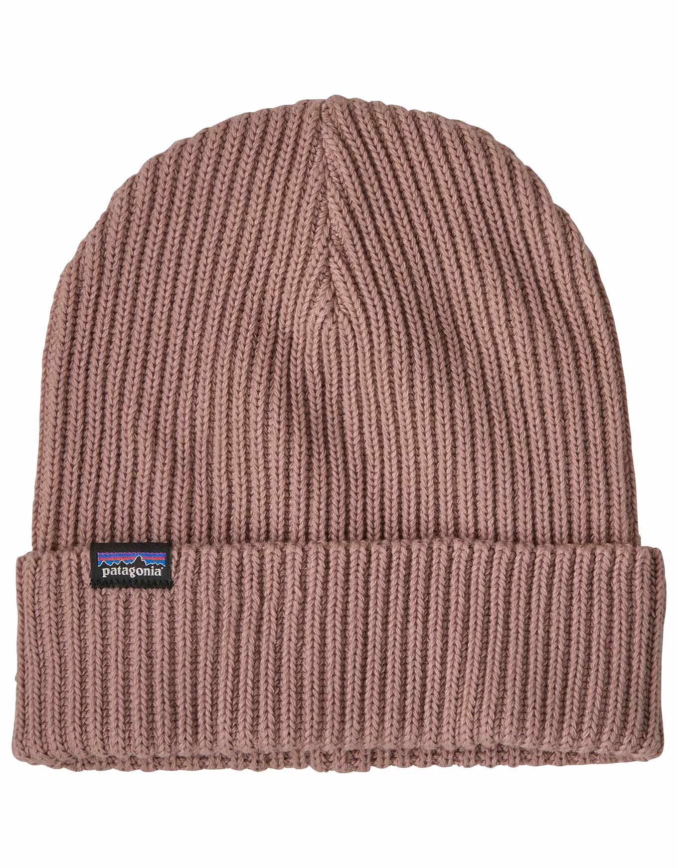Fishermans Rolled Beanie Fuzzy Mauve + Patagonia