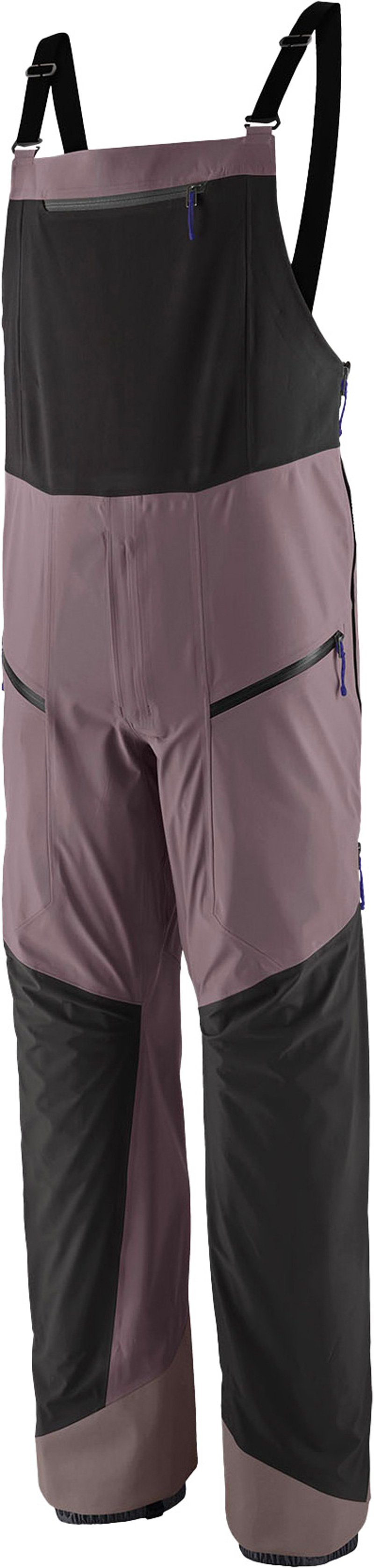 M's Snowdrifter Bibs May Grey + Patagonia