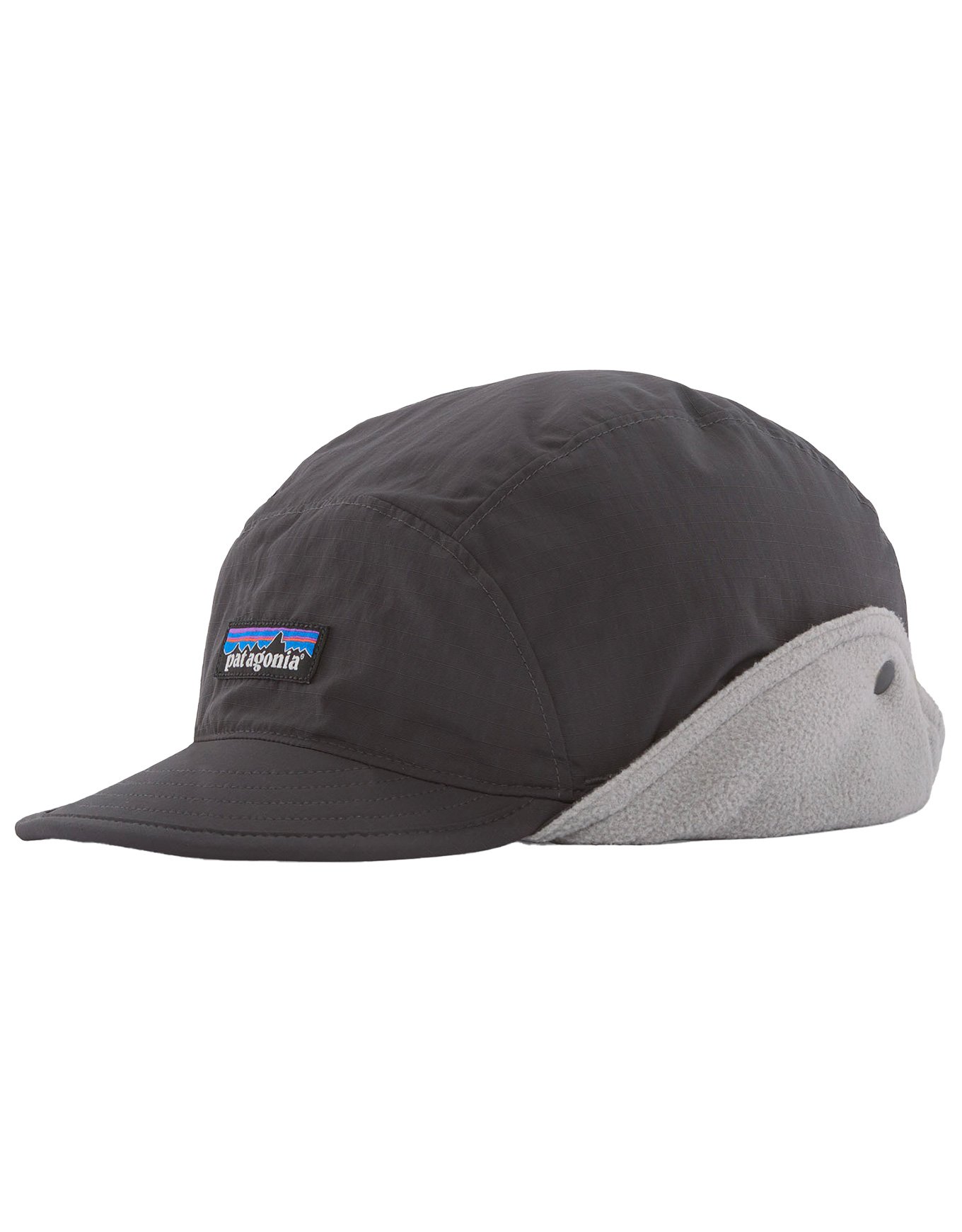 Isthmus Earflap Cap Ink Black + Patagonia