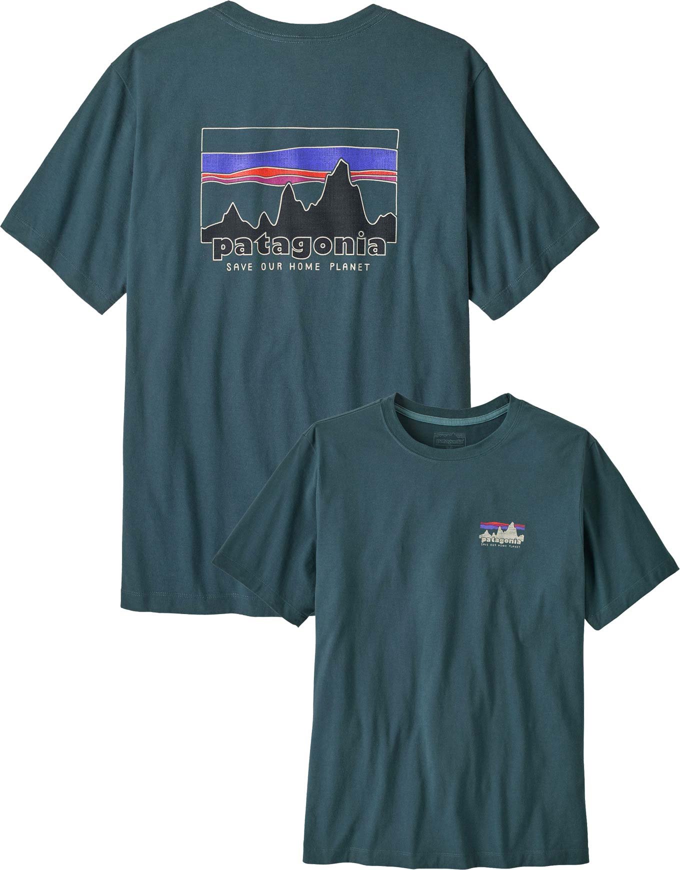M's '73 Skyline T-Shirt Summit Blue + Patagonia