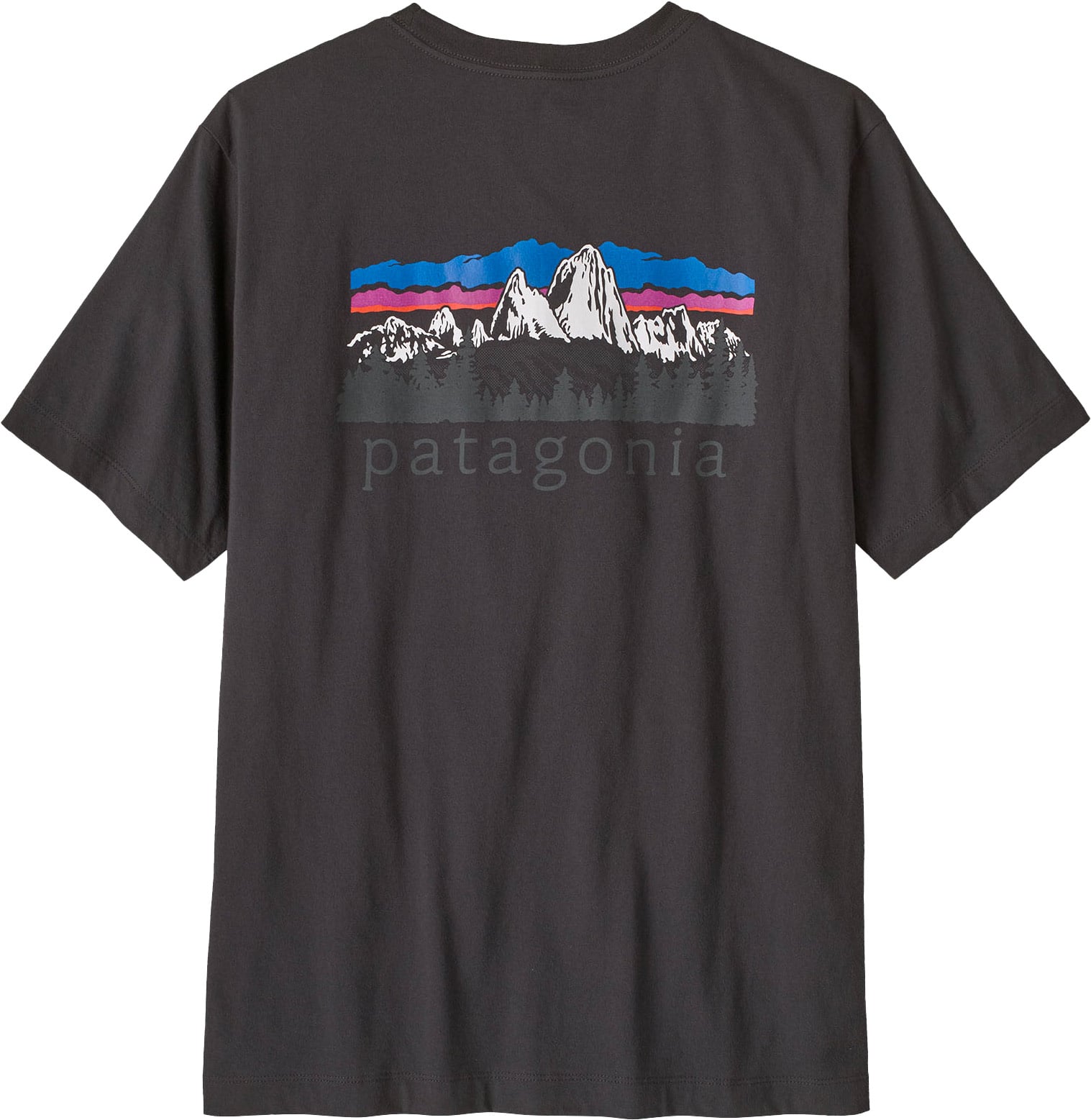 M's Fitz Roy Foothills T-Shirt Ink Black + Patagonia
