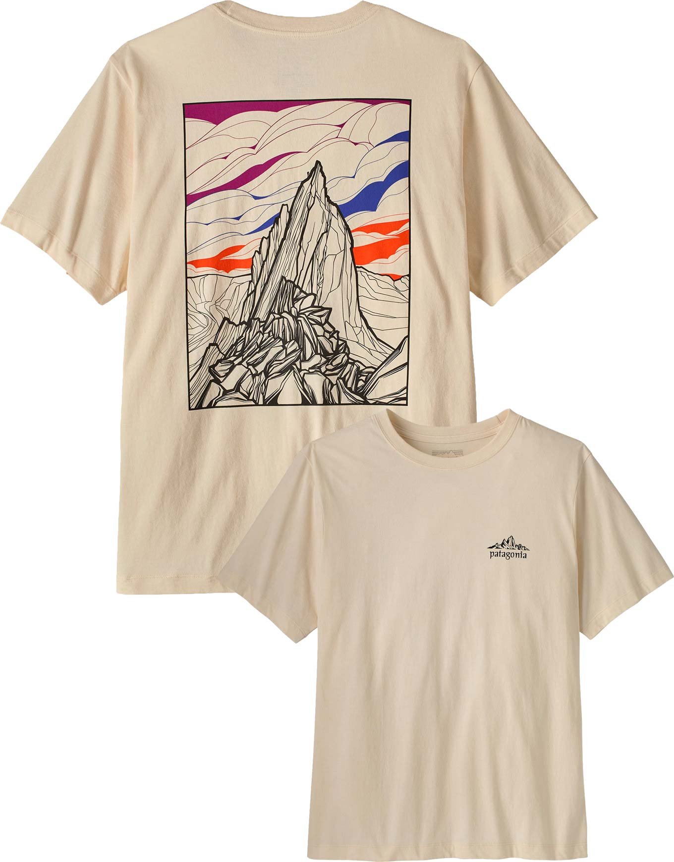 M's Cloud Crag T-Shirt Undyed Natural + Patagonia