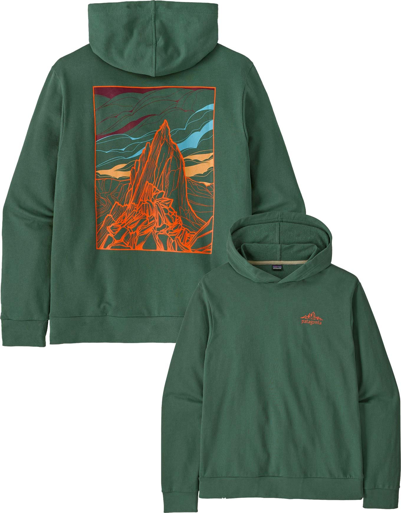 M's Cloud Crag Daily Hoody Canopy Green + Patagonia