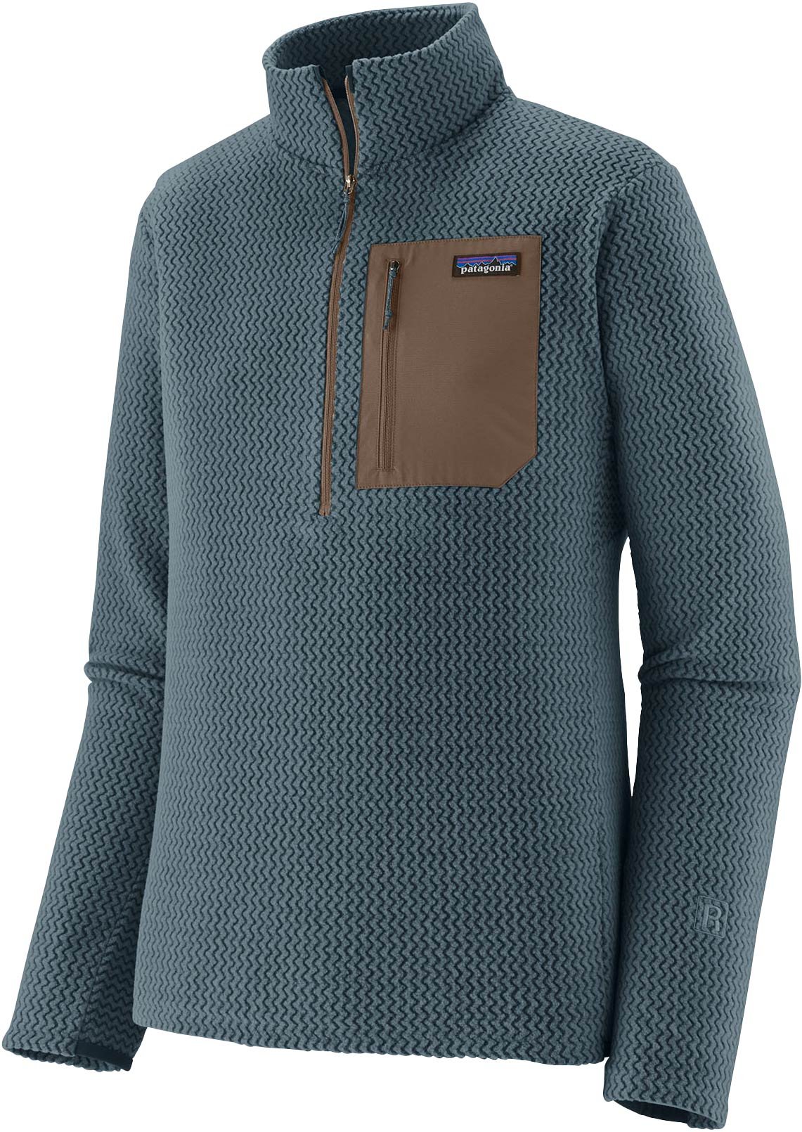 M's R1 Air Zip Neck Summit Blue + Patagonia