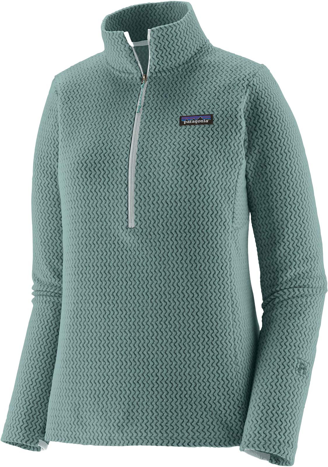 W's R1 Air Zip Neck Blue Sage + Patagonia