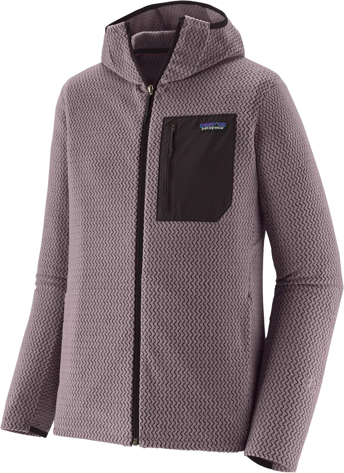 M's R1 Air Full-Zip Hoody May Grey + Patagonia